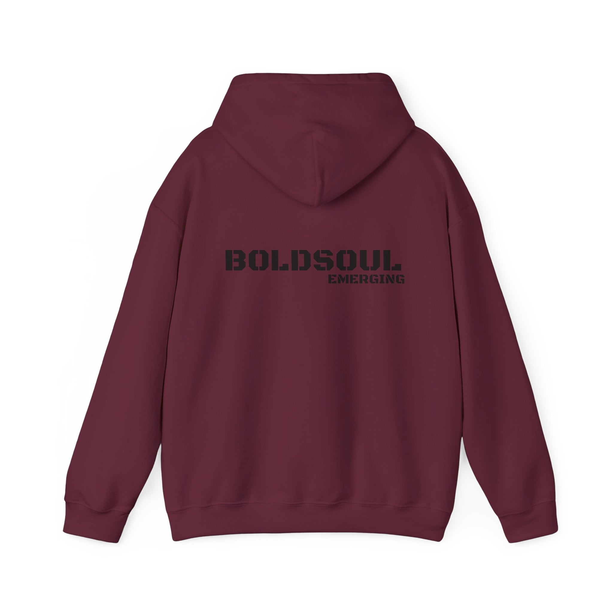 BOLDSOUL Heavyweight Hoodie — Unisex Graphic Sweatshirt for Men & Women