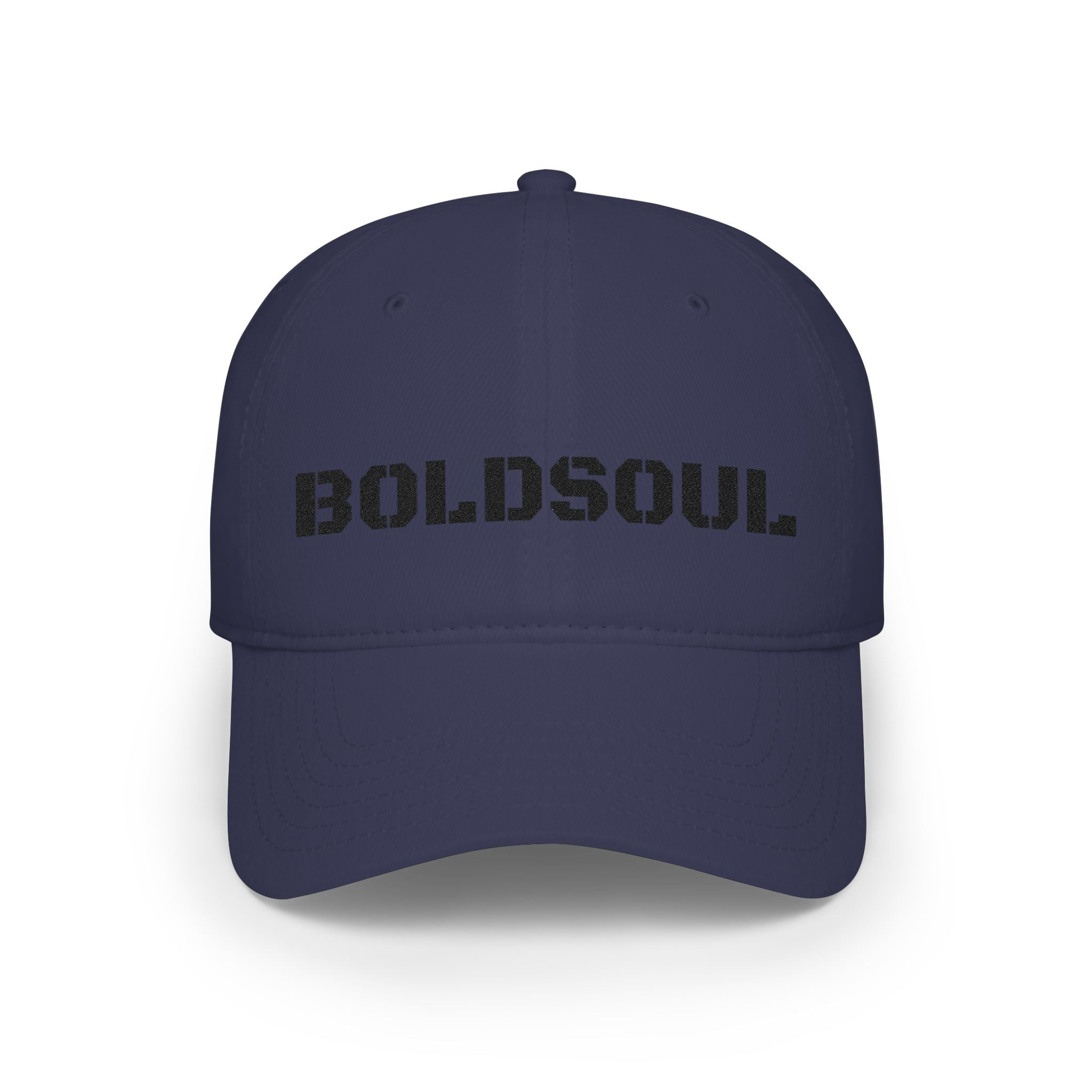BOLDSOUL Low Profile Baseball Cap — Custom Cotton Streetwear Hat