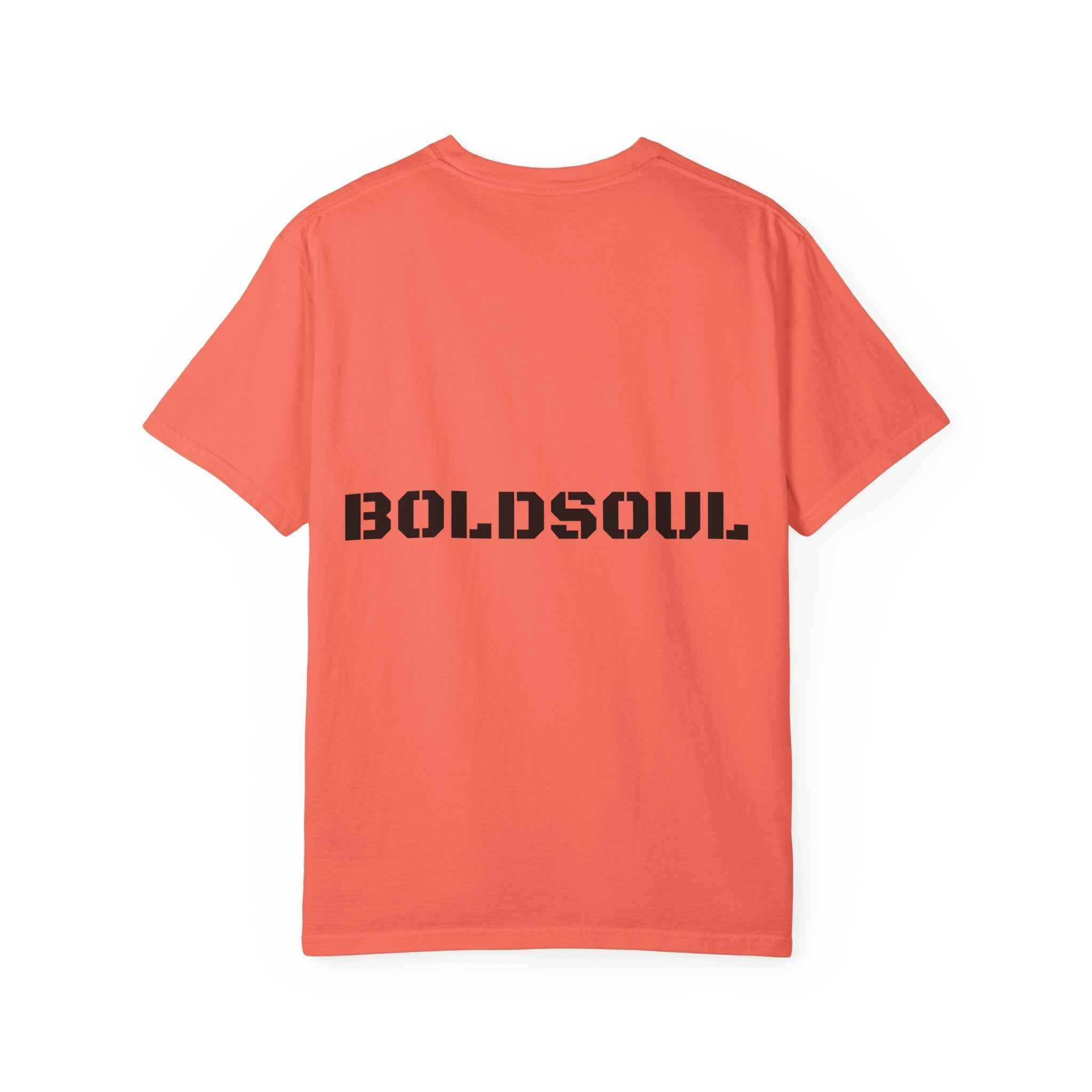BOLDSOUL Garment-Dyed T-Shirt — Heavyweight Unisex Graphic Tee