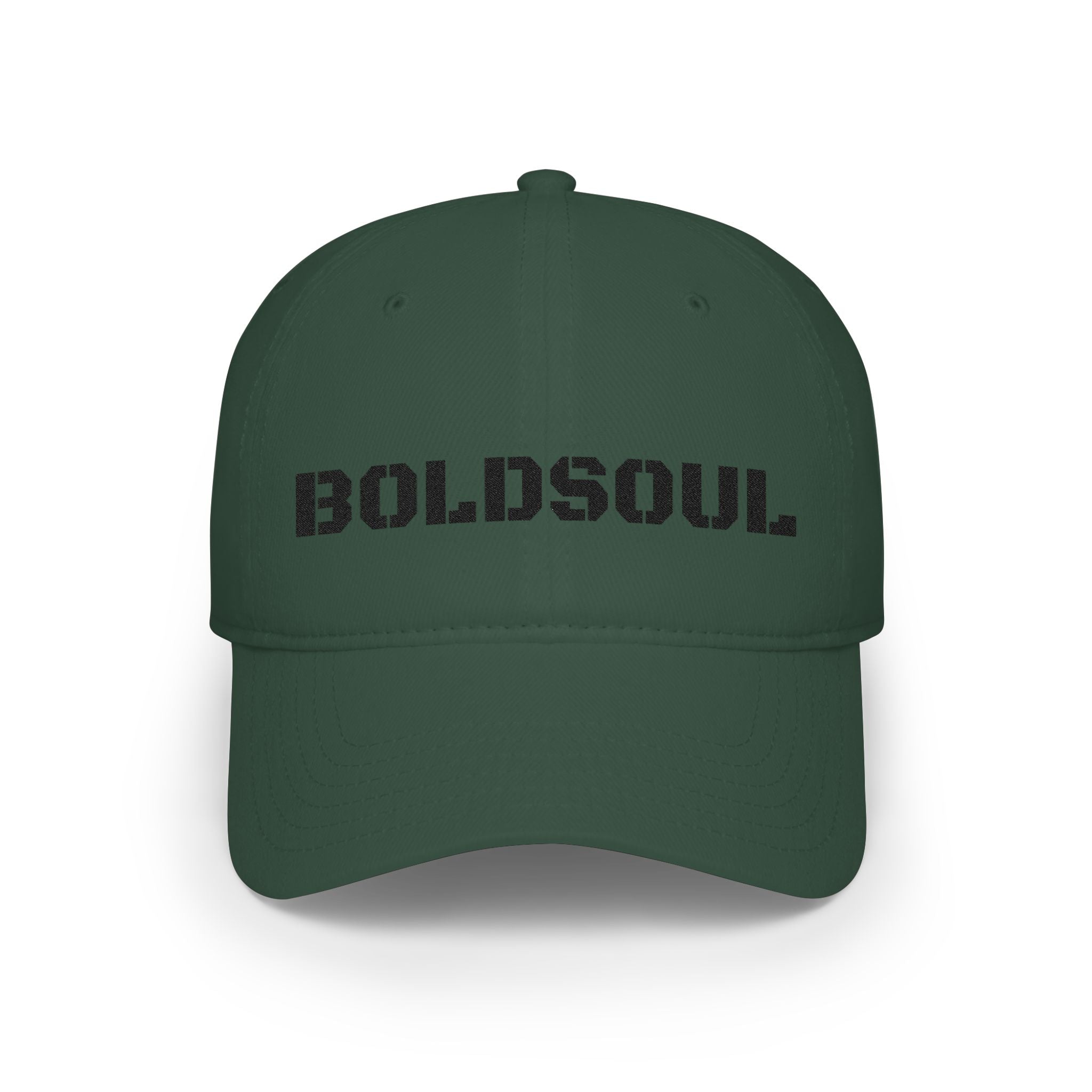 BOLDSOUL Low Profile Baseball Cap — Custom Cotton Streetwear Hat