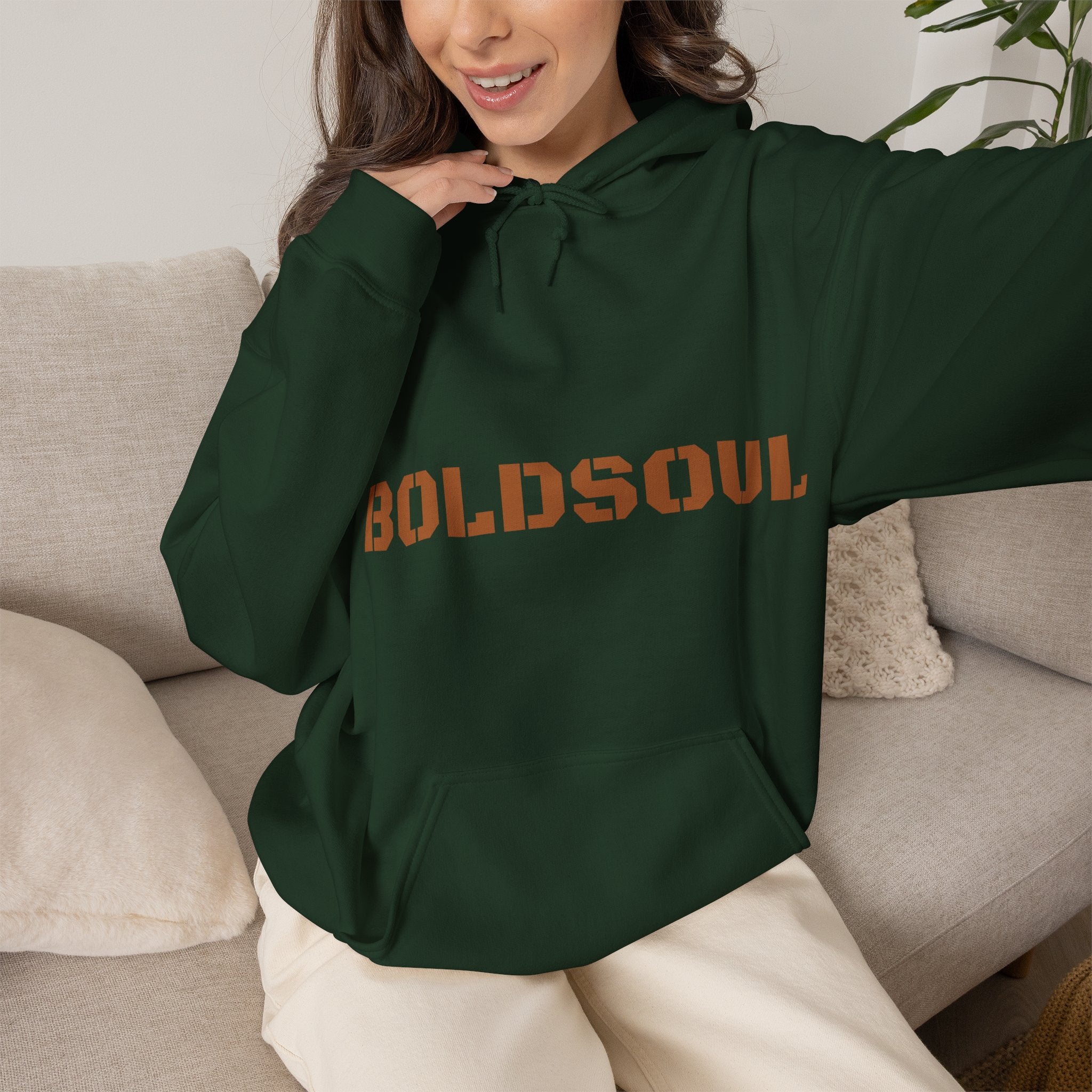 Lion Roar Hoodie — Courage & Confidence Graphic Sweatshirt