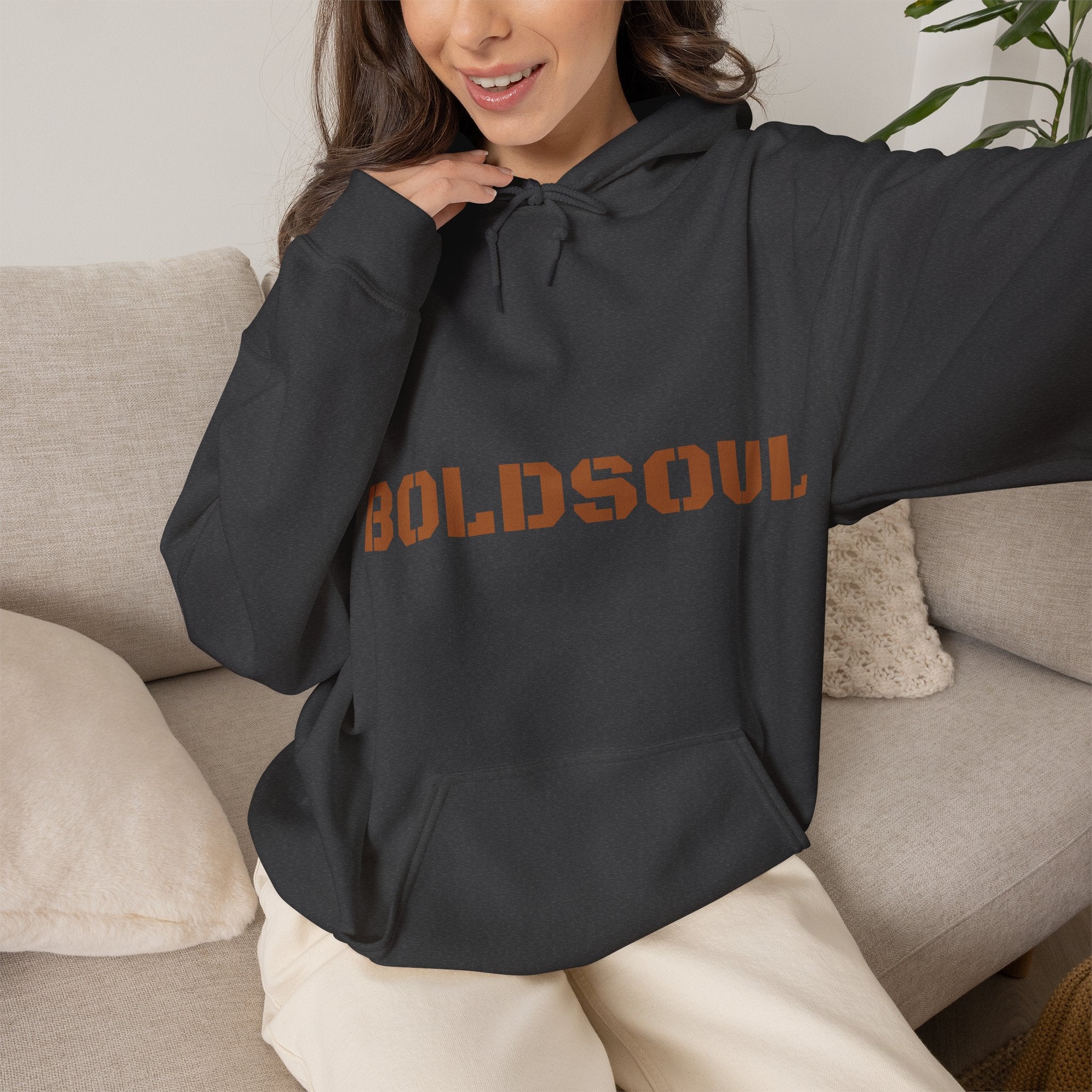 Lion Roar Hoodie — Courage & Confidence Graphic Sweatshirt