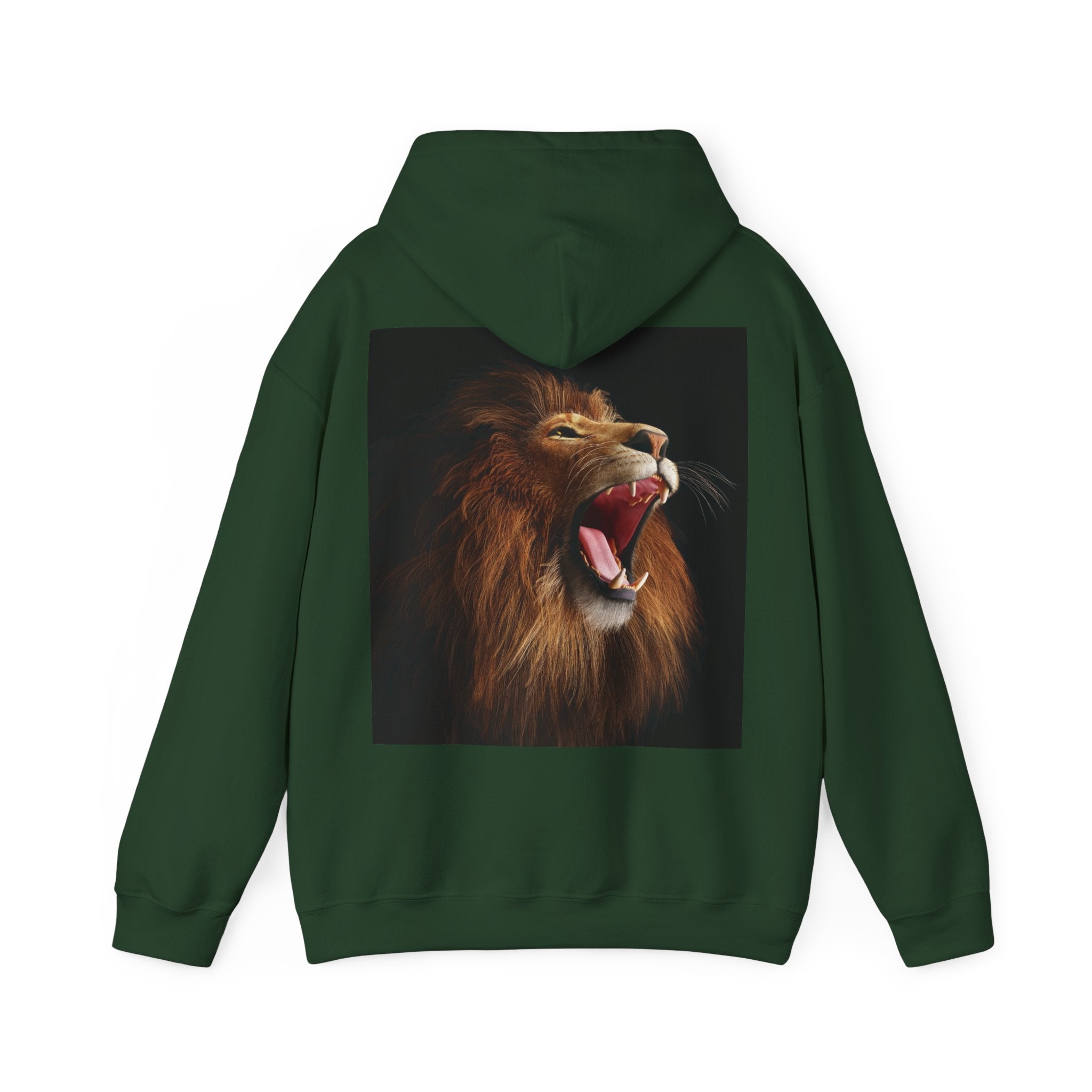 Lion Roar Hoodie — Courage & Confidence Graphic Sweatshirt