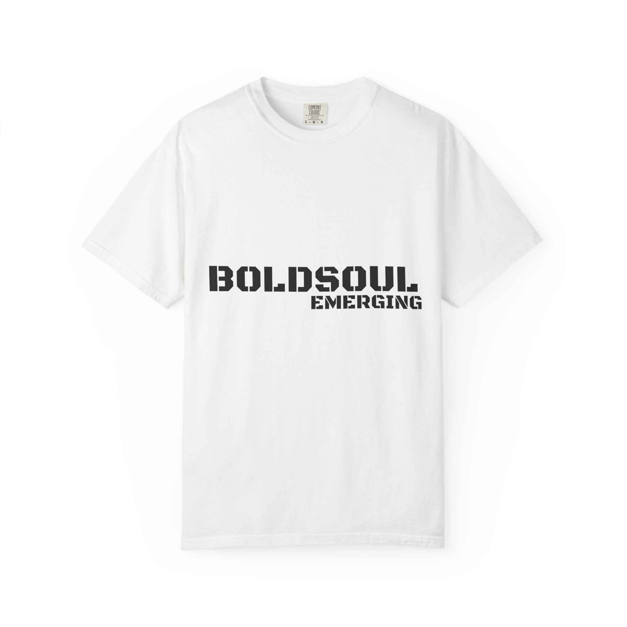 BOLDSOUL Garment-Dyed T-Shirt — Heavyweight Unisex Graphic Tee