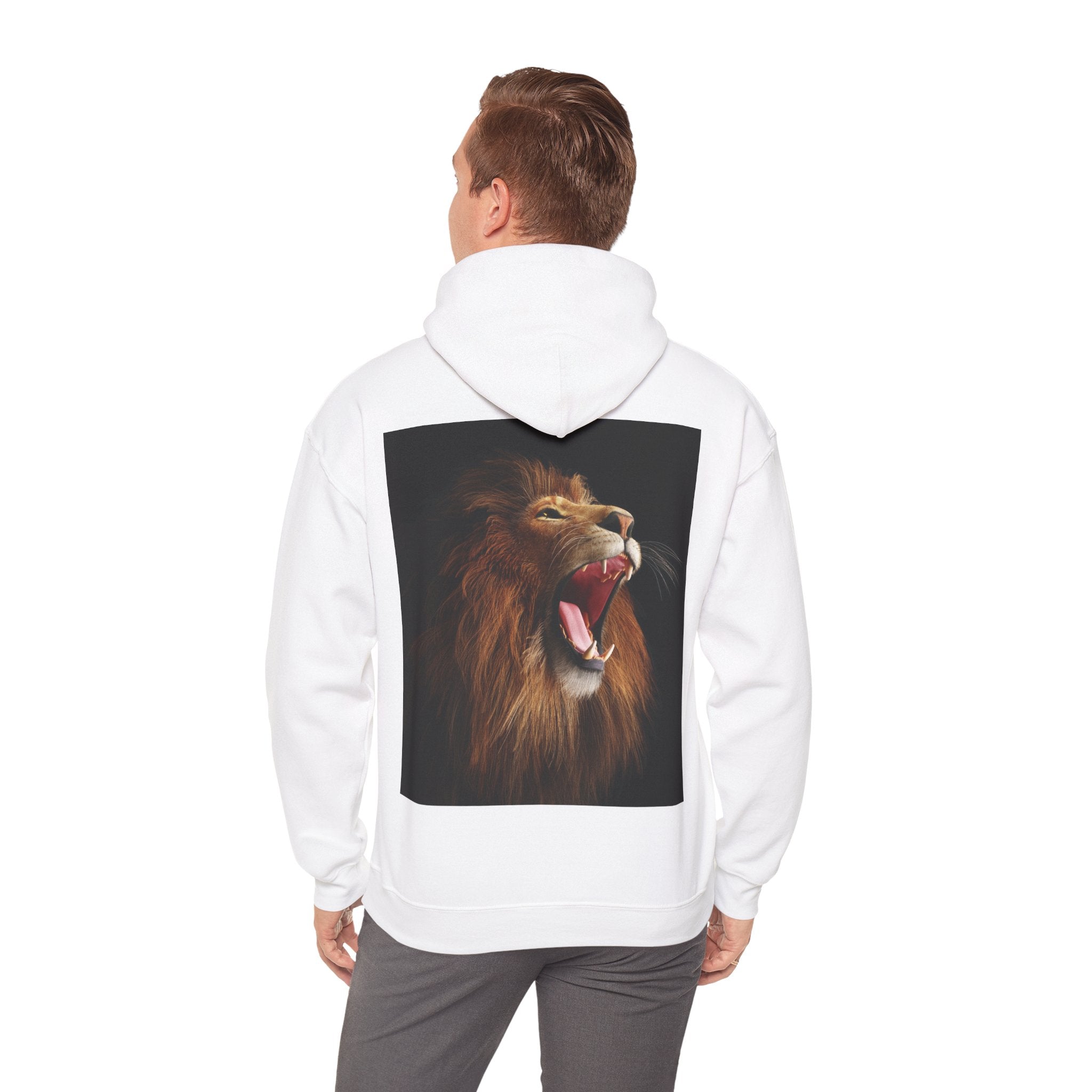 Lion Roar Hoodie — Courage & Confidence Graphic Sweatshirt