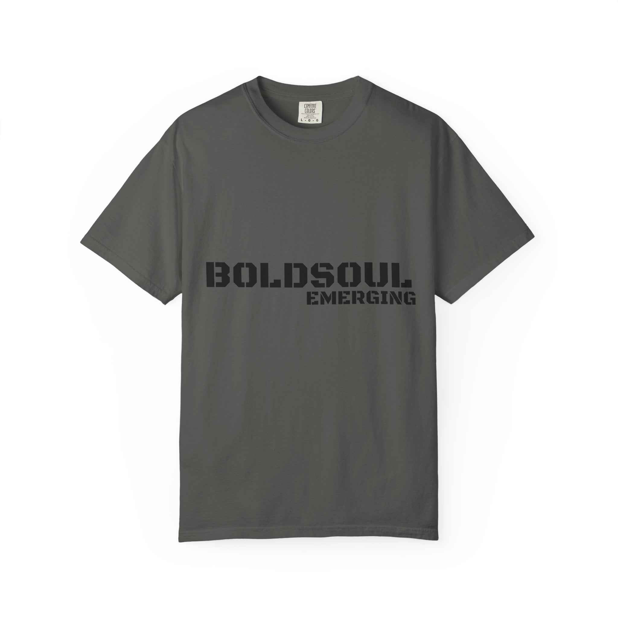 BOLDSOUL Garment-Dyed T-Shirt — Heavyweight Unisex Graphic Tee