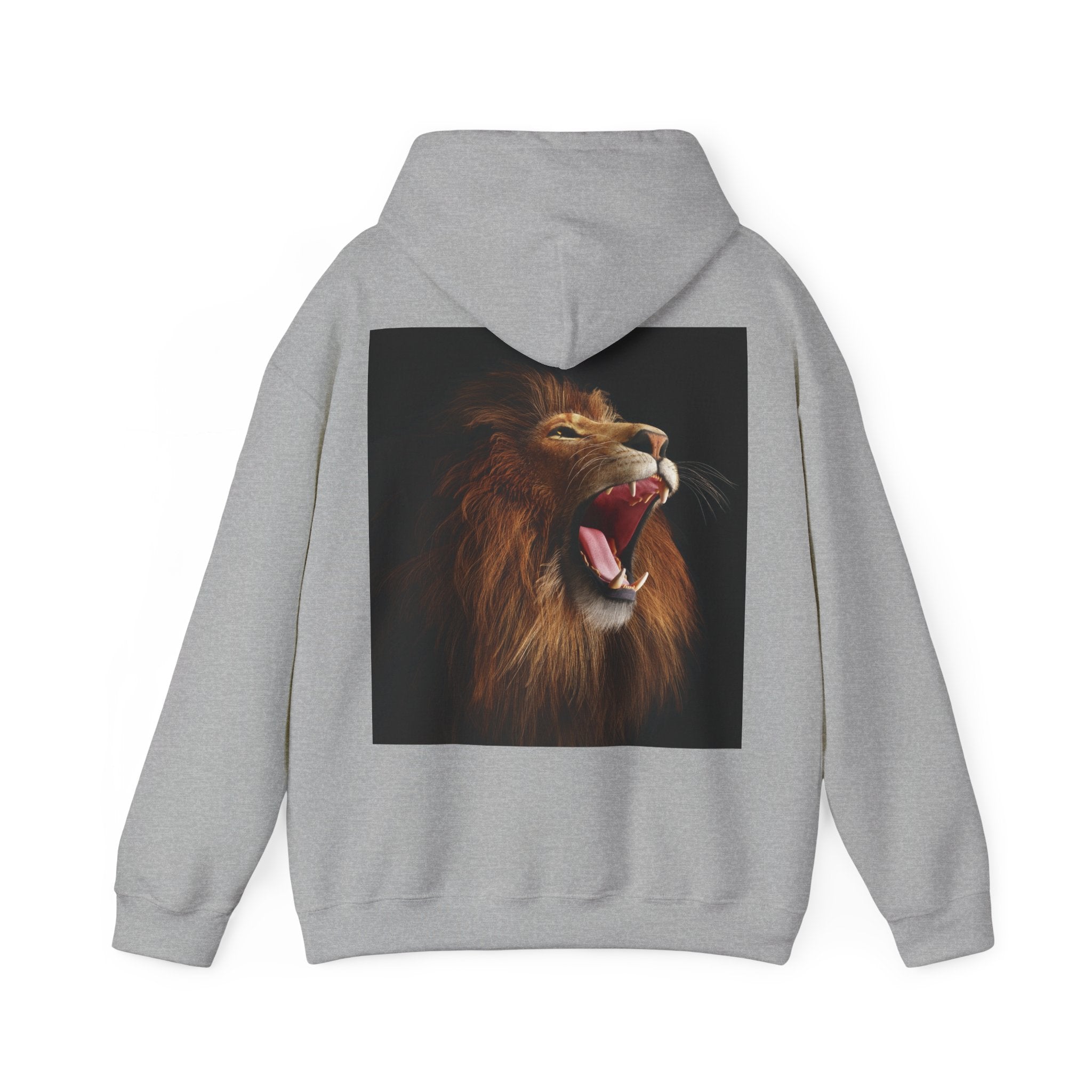 Lion Roar Graphic Hoodie — Bold Streetwear Pullover for Men & Women