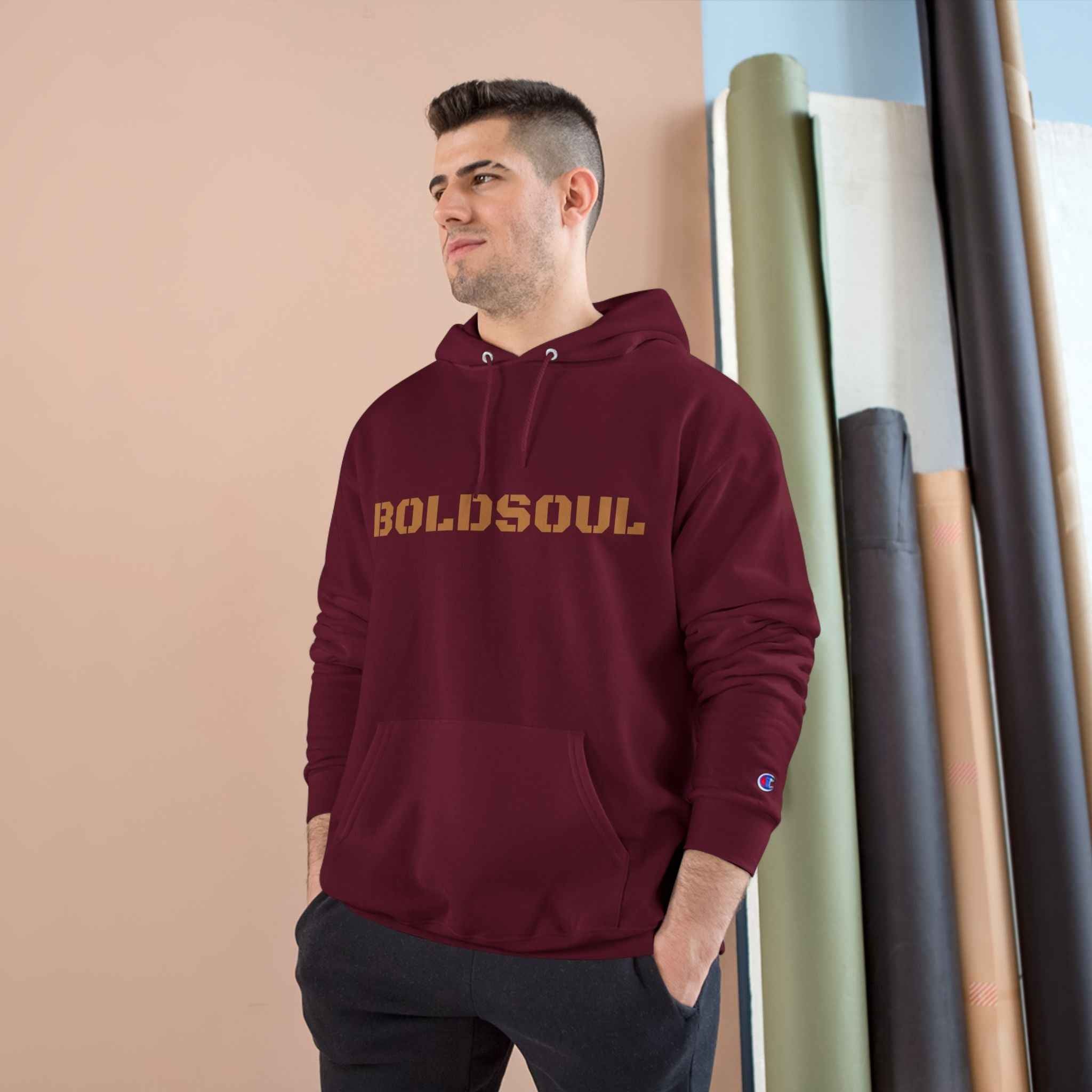 Hoodie Minimalist Stencil