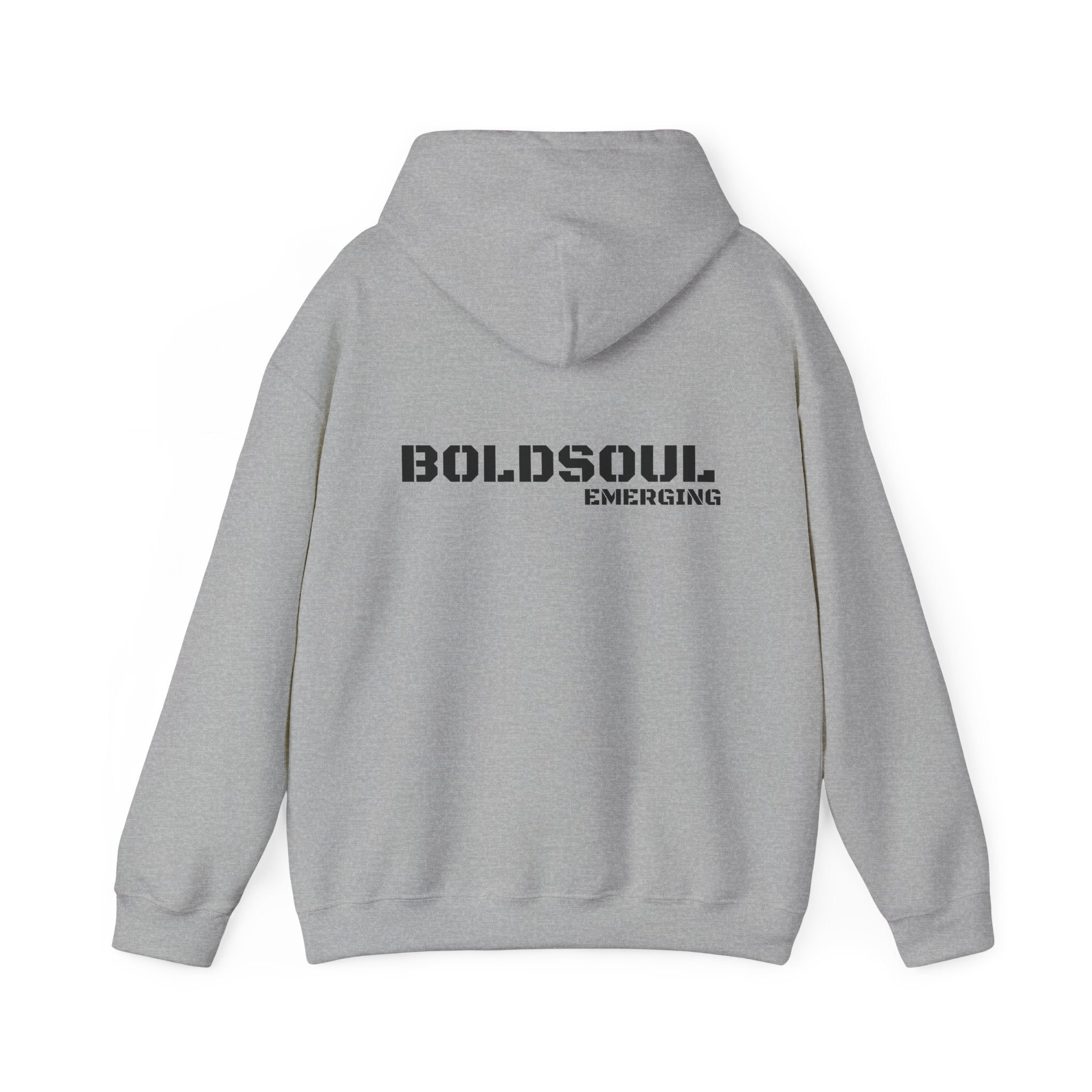 BOLDSOUL Heavyweight Hoodie — Unisex Graphic Sweatshirt for Men & Women