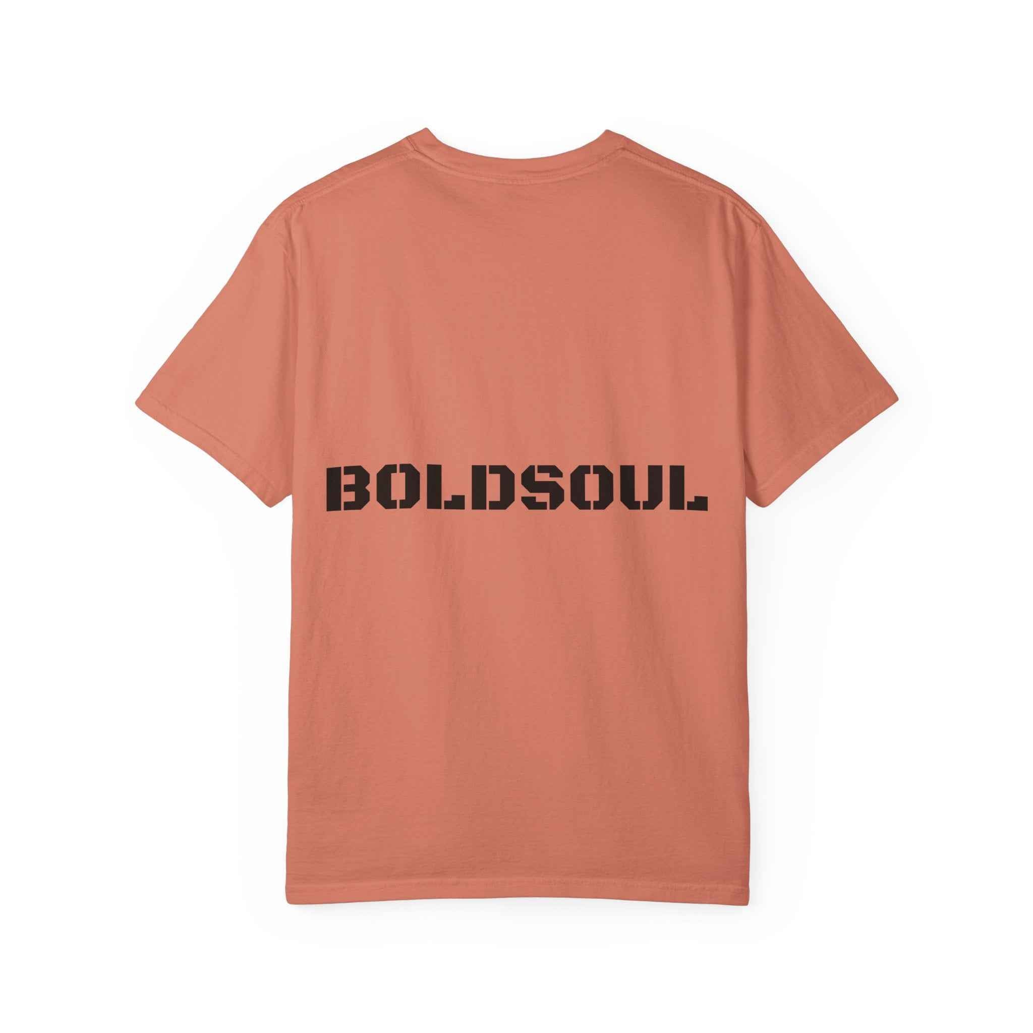 BOLDSOUL Garment-Dyed T-Shirt — Heavyweight Unisex Graphic Tee