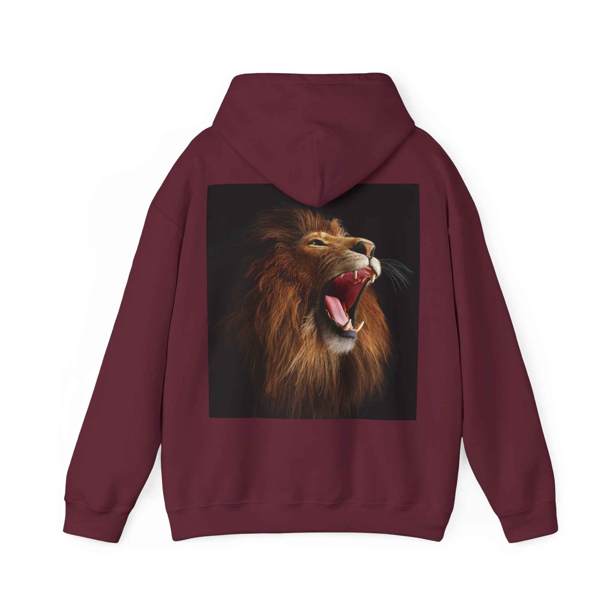 Lion Roar Hoodie — Boldsoul Graphic Pullover