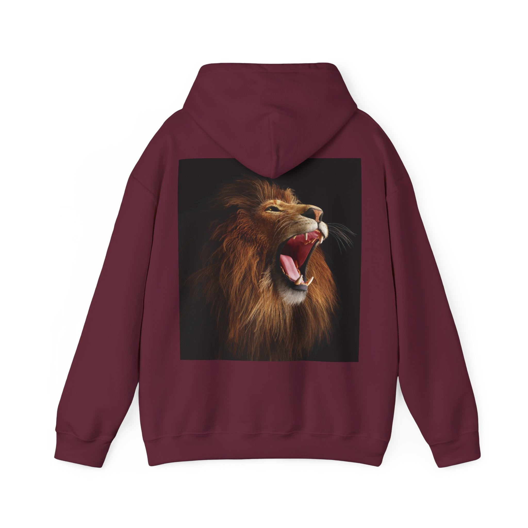 Lion Roar Hoodie — Courage & Confidence Graphic Sweatshirt