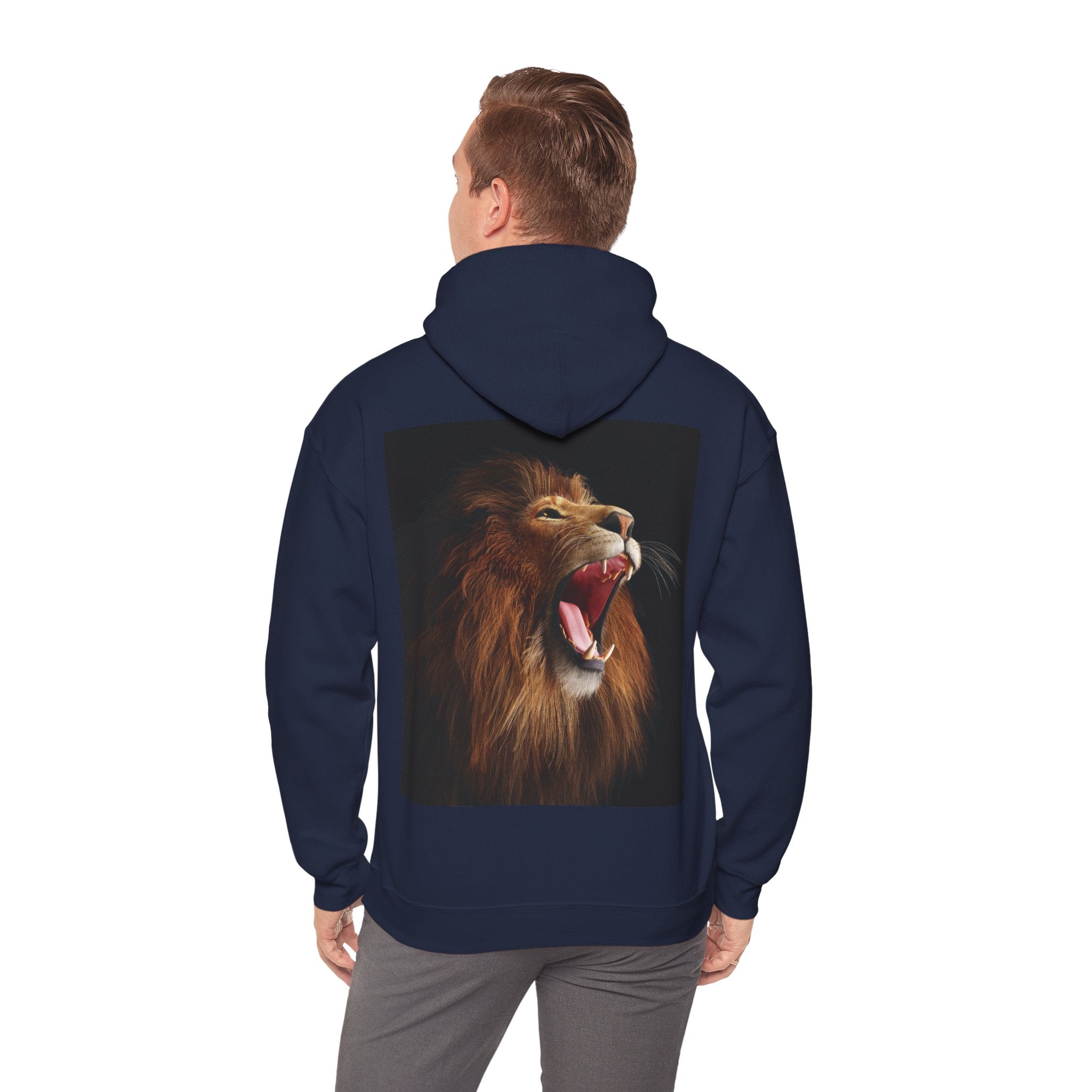 Lion Roar Hoodie — Courage & Confidence Graphic Sweatshirt