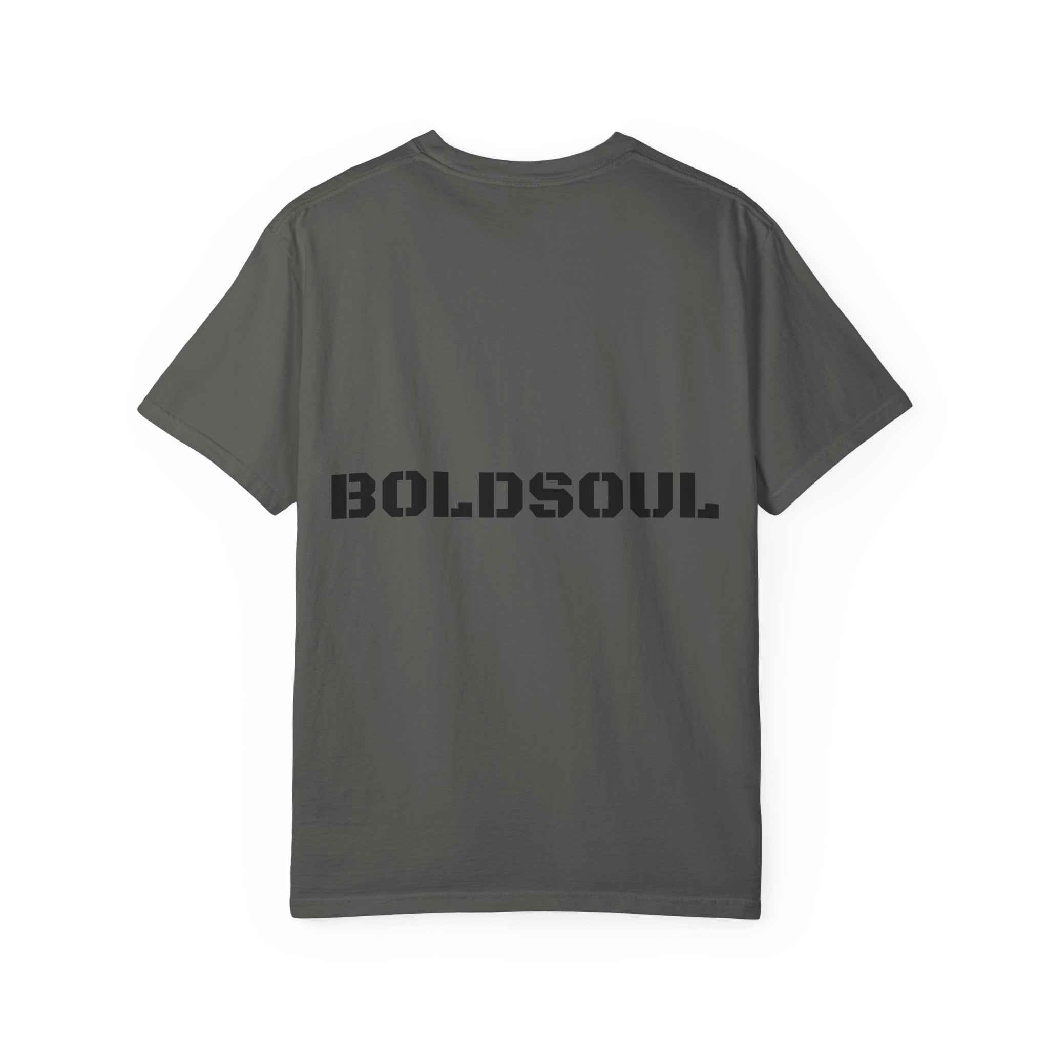 BOLDSOUL Garment-Dyed T-Shirt — Heavyweight Unisex Graphic Tee