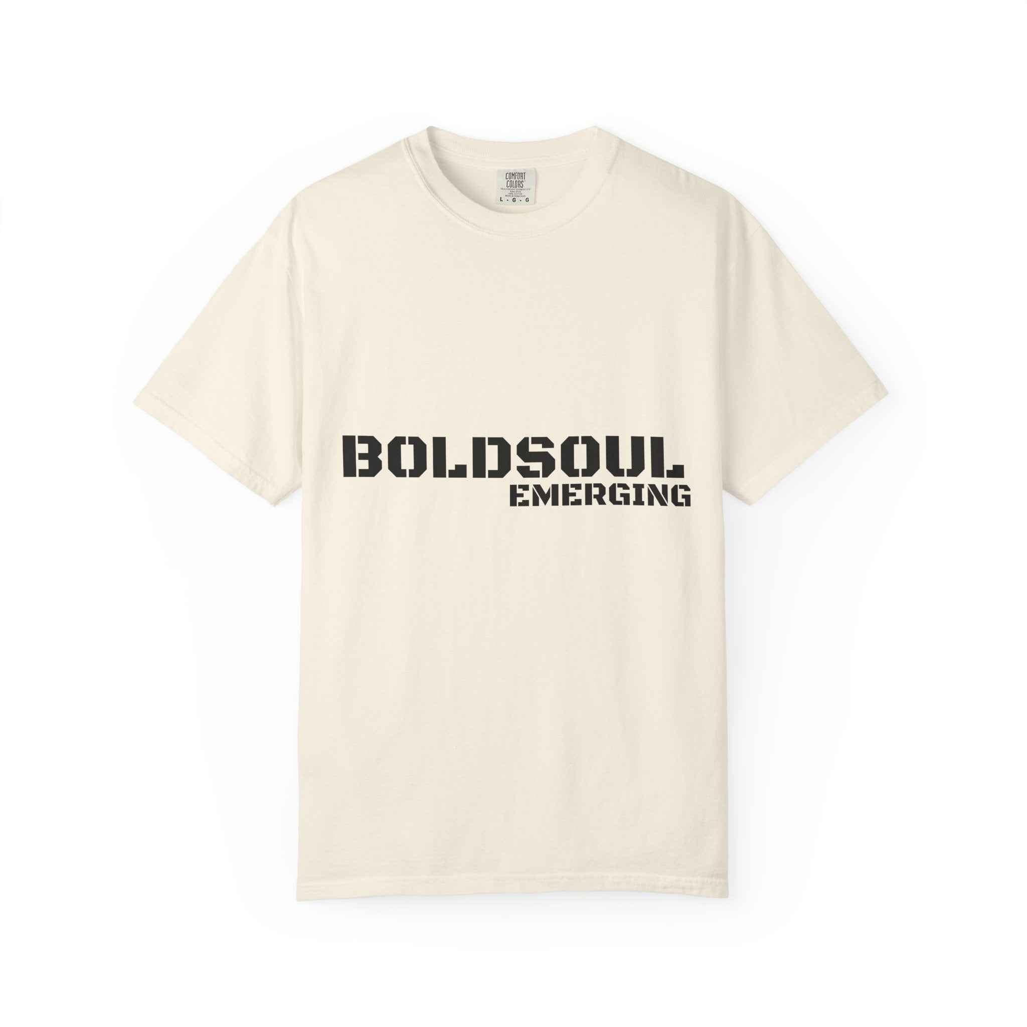 BOLDSOUL Garment-Dyed T-Shirt — Heavyweight Unisex Graphic Tee