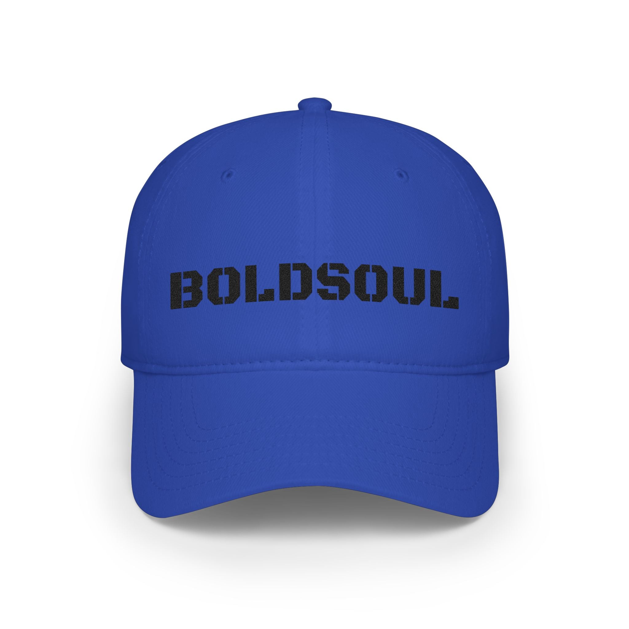 BOLDSOUL Low Profile Baseball Cap — Custom Cotton Streetwear Hat
