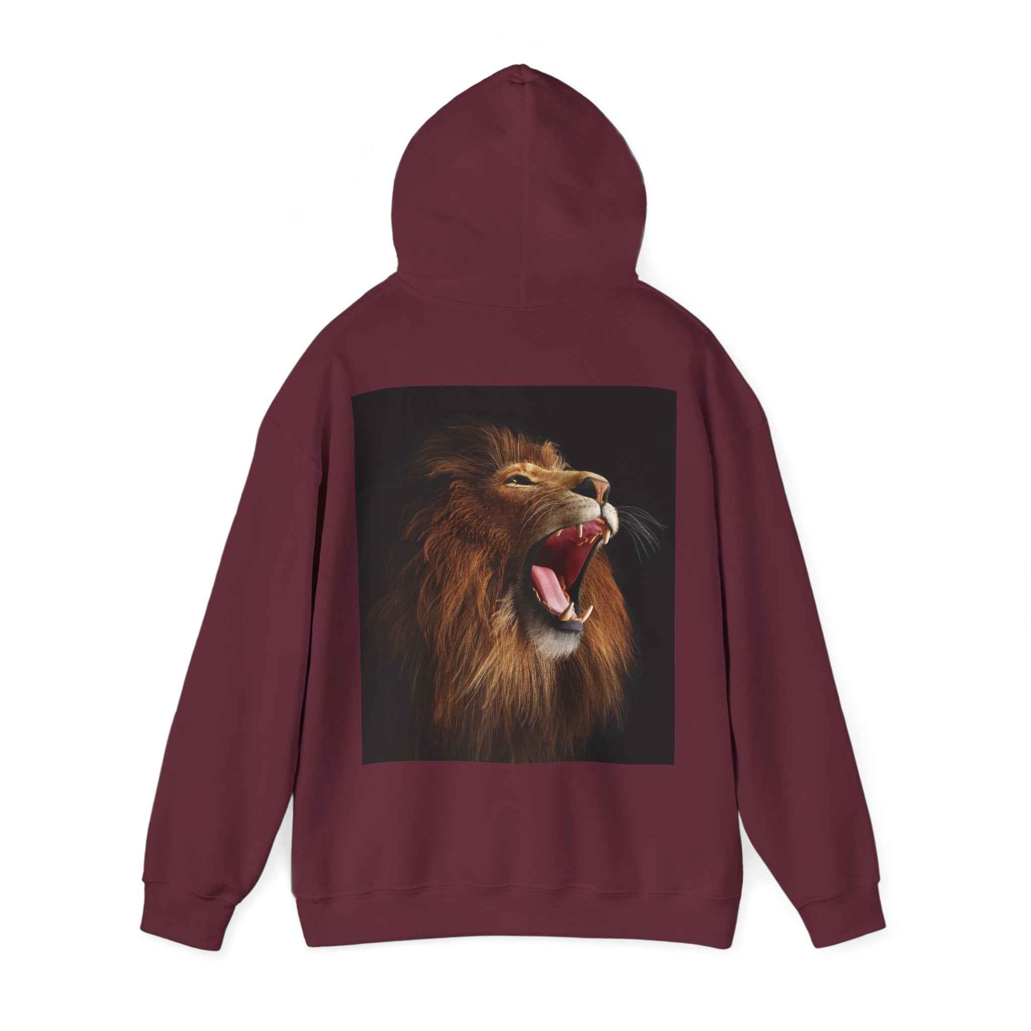 Lion Roar Hoodie — Boldsoul Graphic Pullover