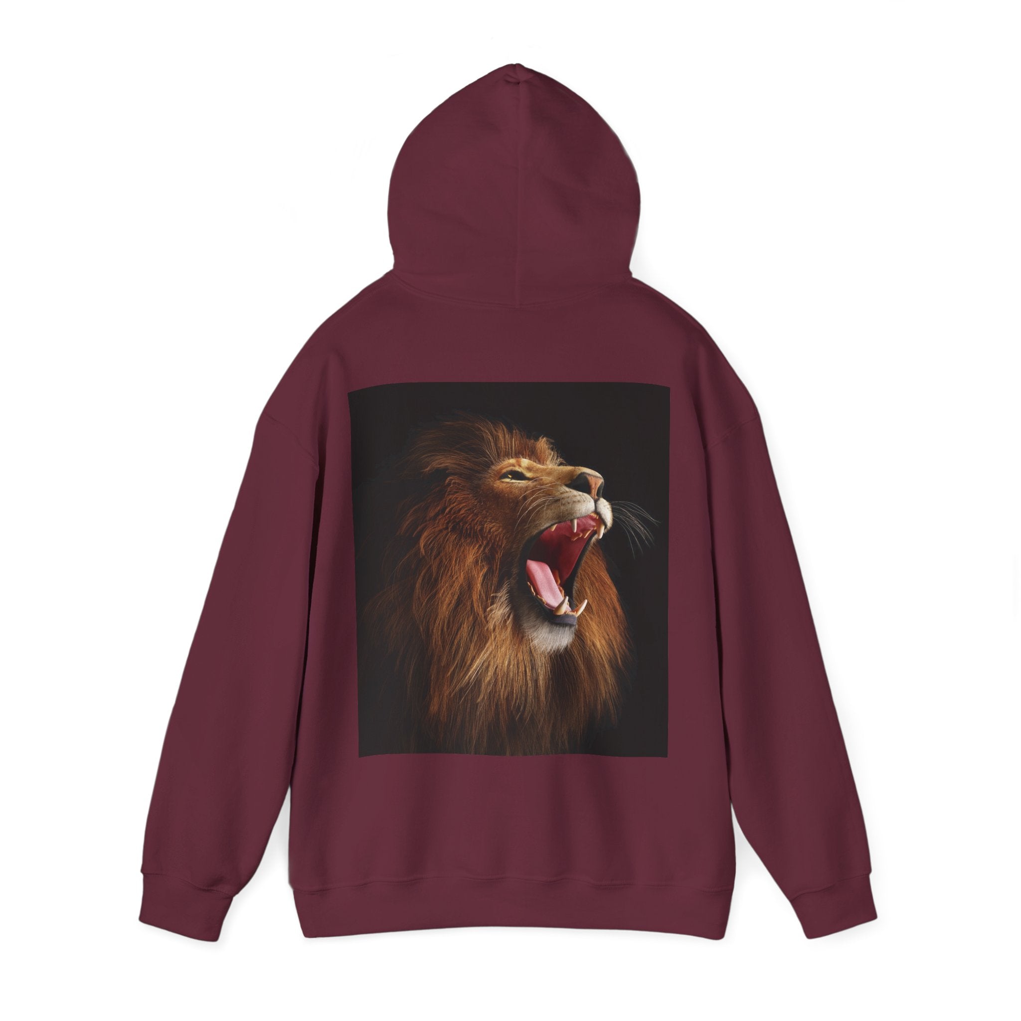 Lion Roar Hoodie — Courage & Confidence Graphic Sweatshirt