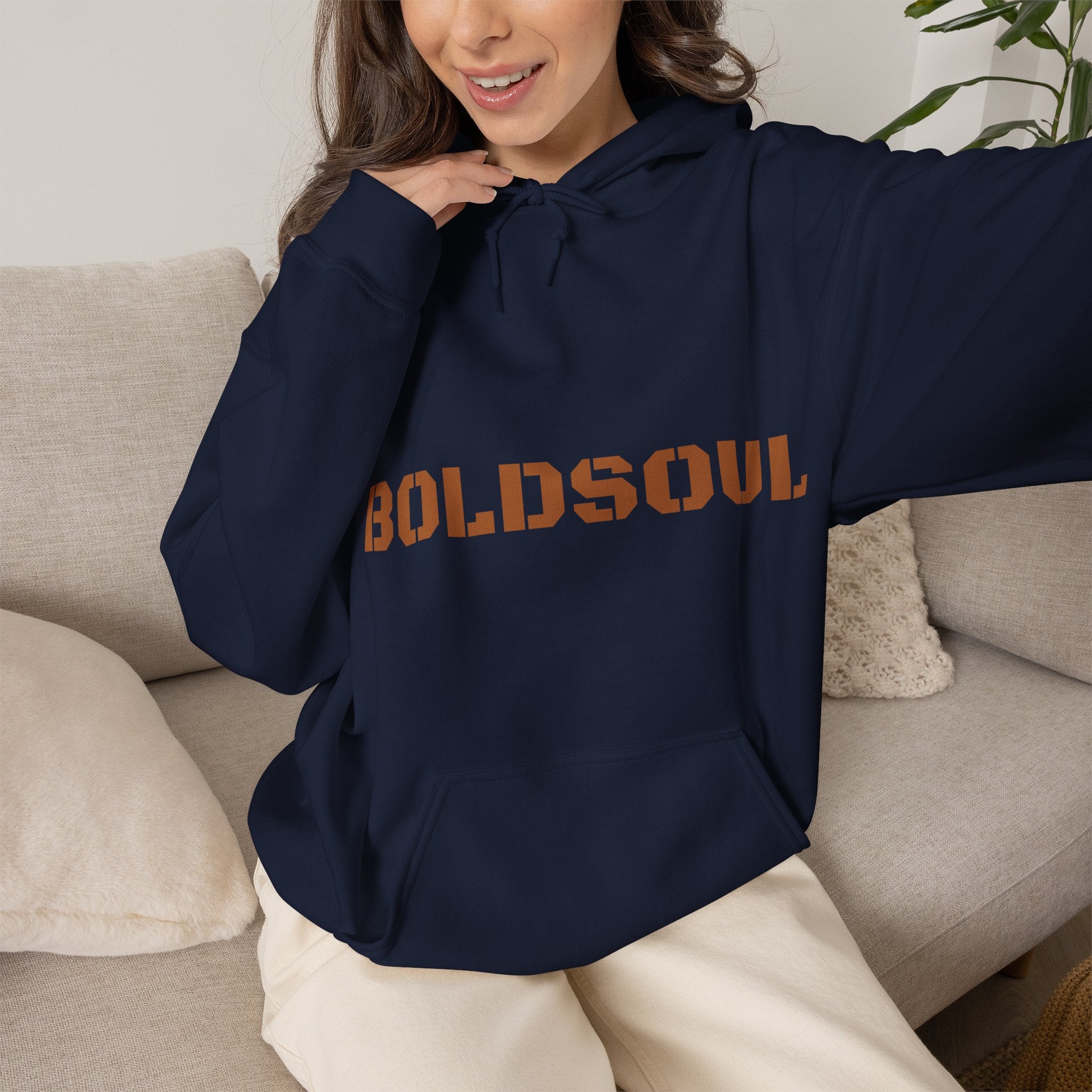 Lion Roar Hoodie — Courage & Confidence Graphic Sweatshirt