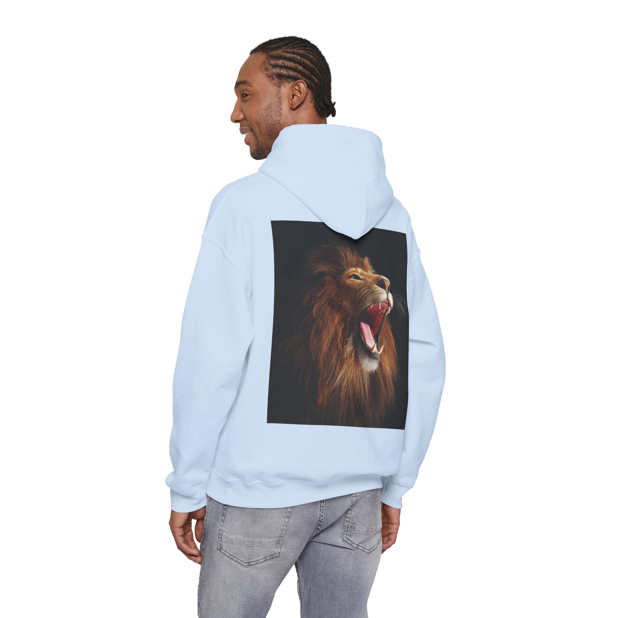 Lion Roar Hoodie — Courage & Confidence Graphic Sweatshirt