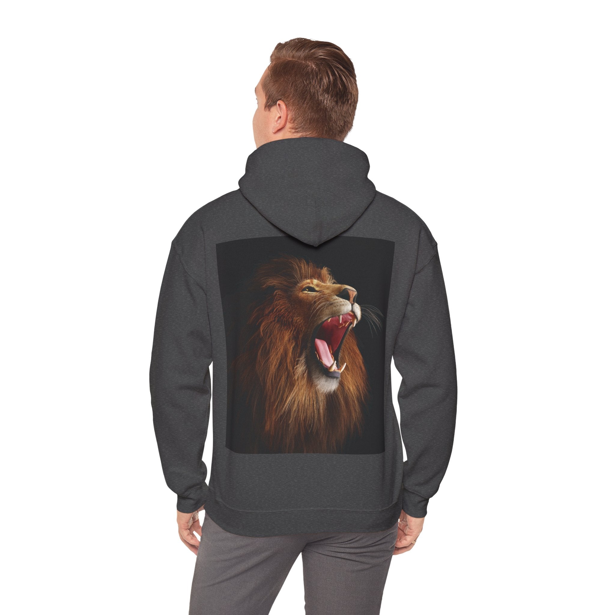 Lion Roar Hoodie — Courage & Confidence Graphic Sweatshirt
