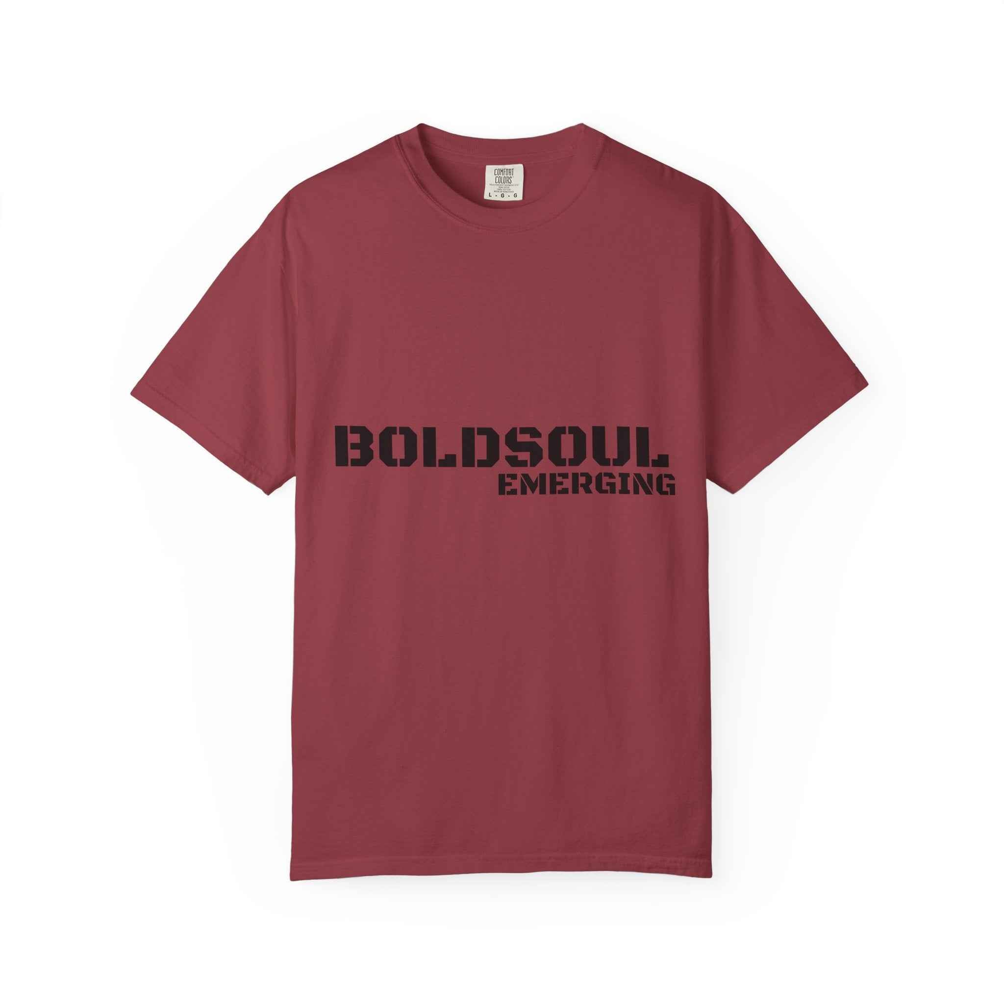 BOLDSOUL Garment-Dyed T-Shirt — Heavyweight Unisex Graphic Tee