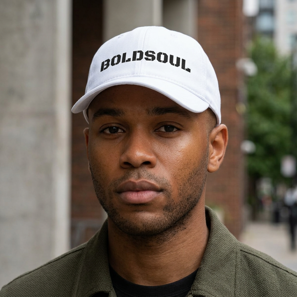 BOLDSOUL Low Profile Baseball Cap — Custom Cotton Streetwear Hat