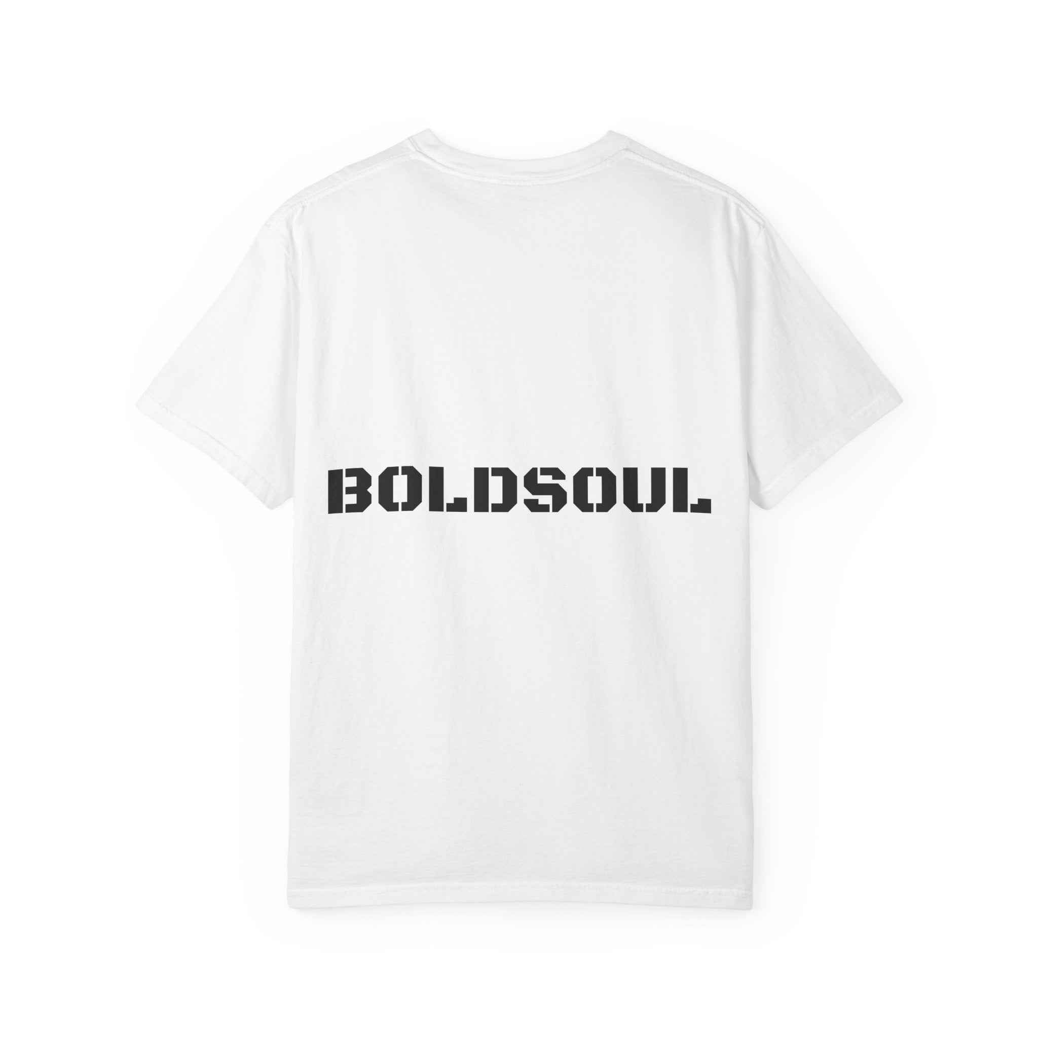 BOLDSOUL Garment-Dyed T-Shirt — Heavyweight Unisex Graphic Tee
