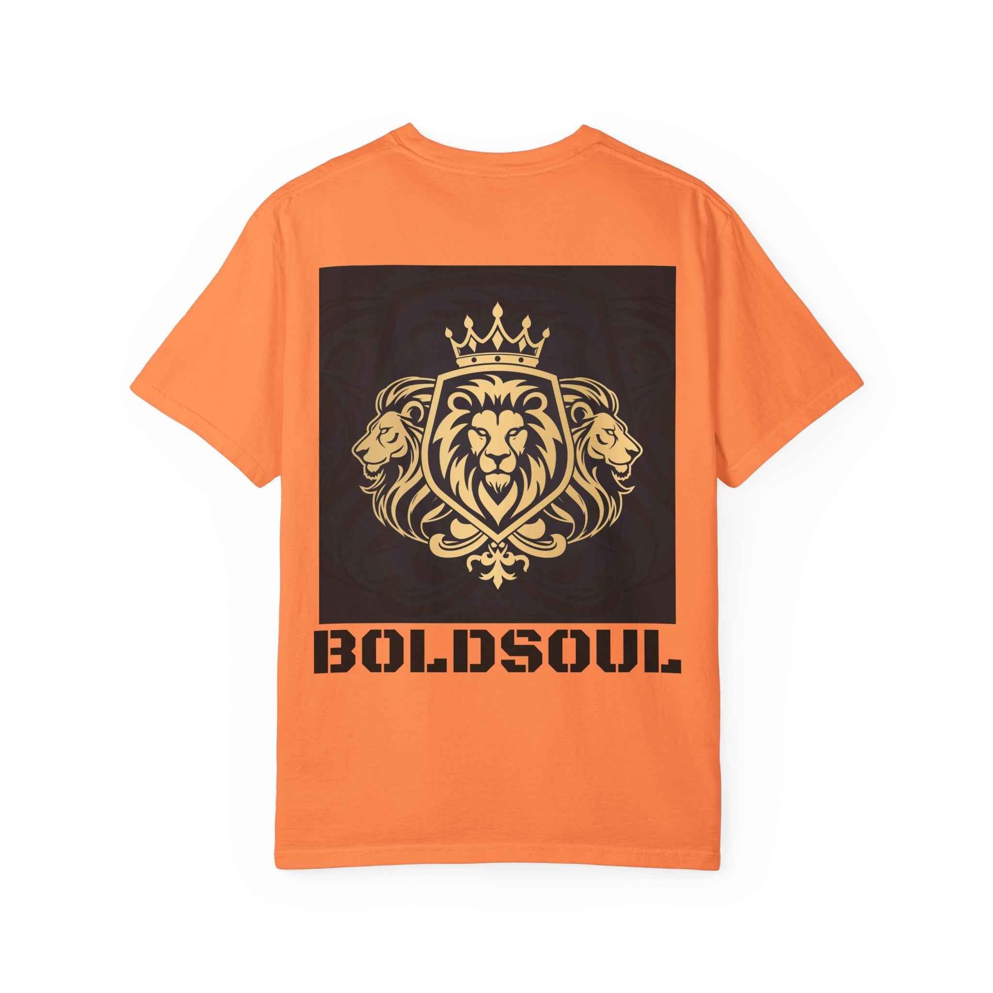 BOLDSOUL Garment-Dyed T-Shirt — Heavyweight Unisex Graphic Tee
