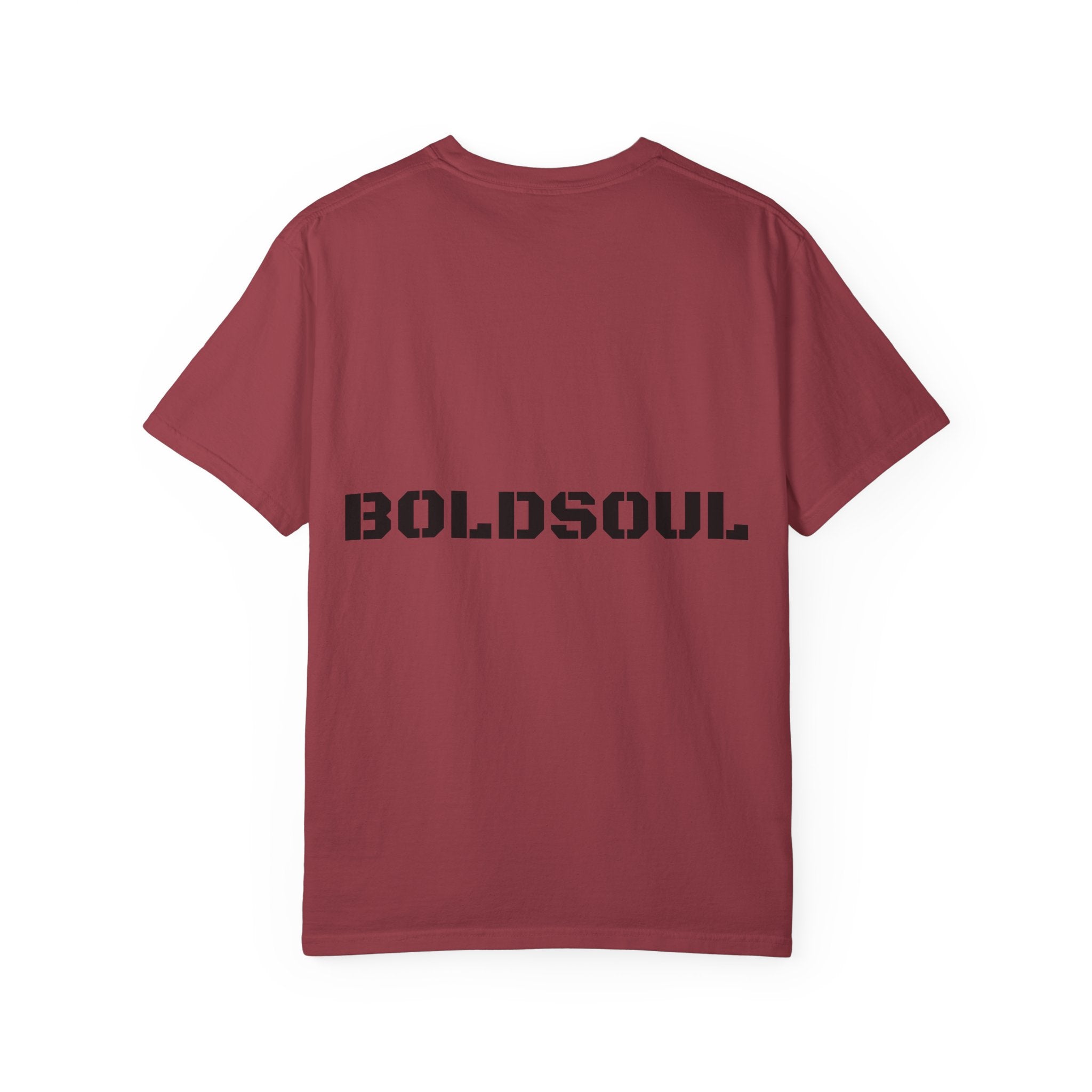 BOLDSOUL Garment-Dyed T-Shirt — Heavyweight Unisex Graphic Tee