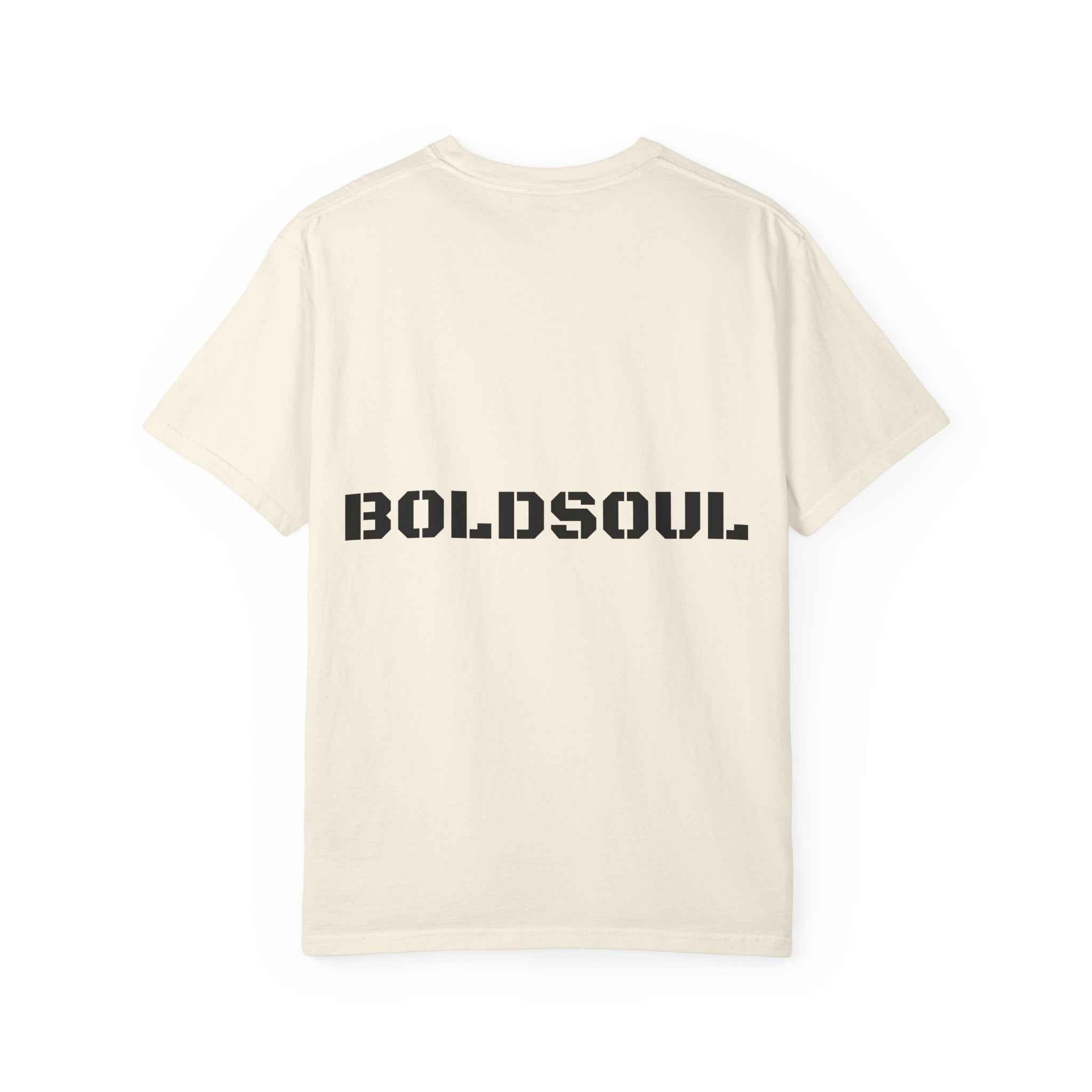 BOLDSOUL Garment-Dyed T-Shirt — Heavyweight Unisex Graphic Tee