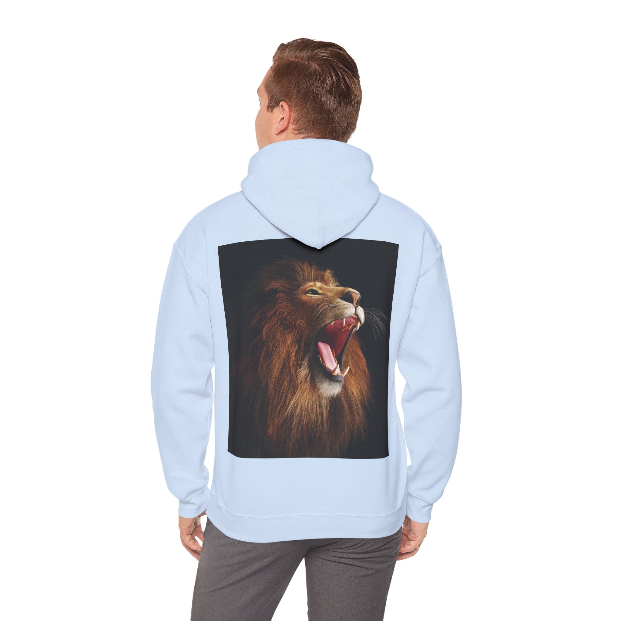 Lion Roar Hoodie — Courage & Confidence Graphic Sweatshirt