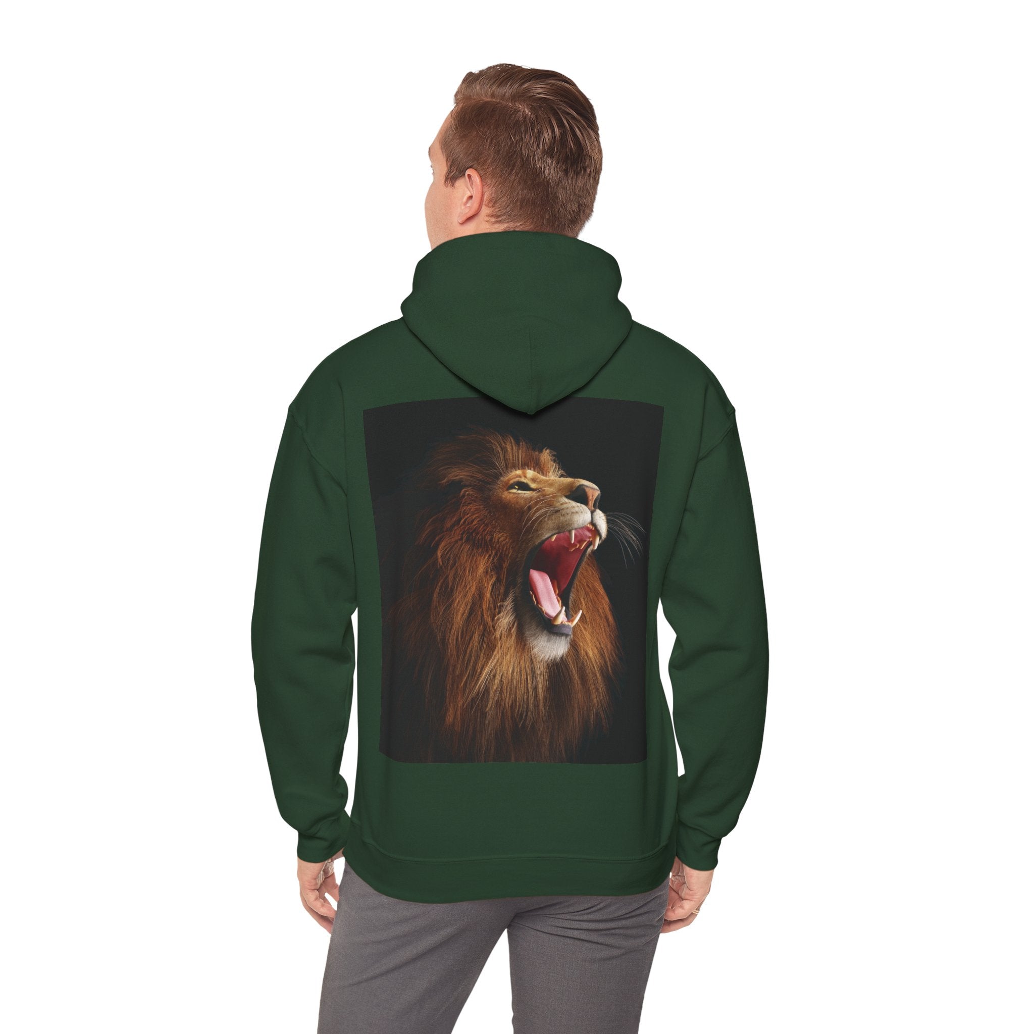 Lion Roar Hoodie — Courage & Confidence Graphic Sweatshirt