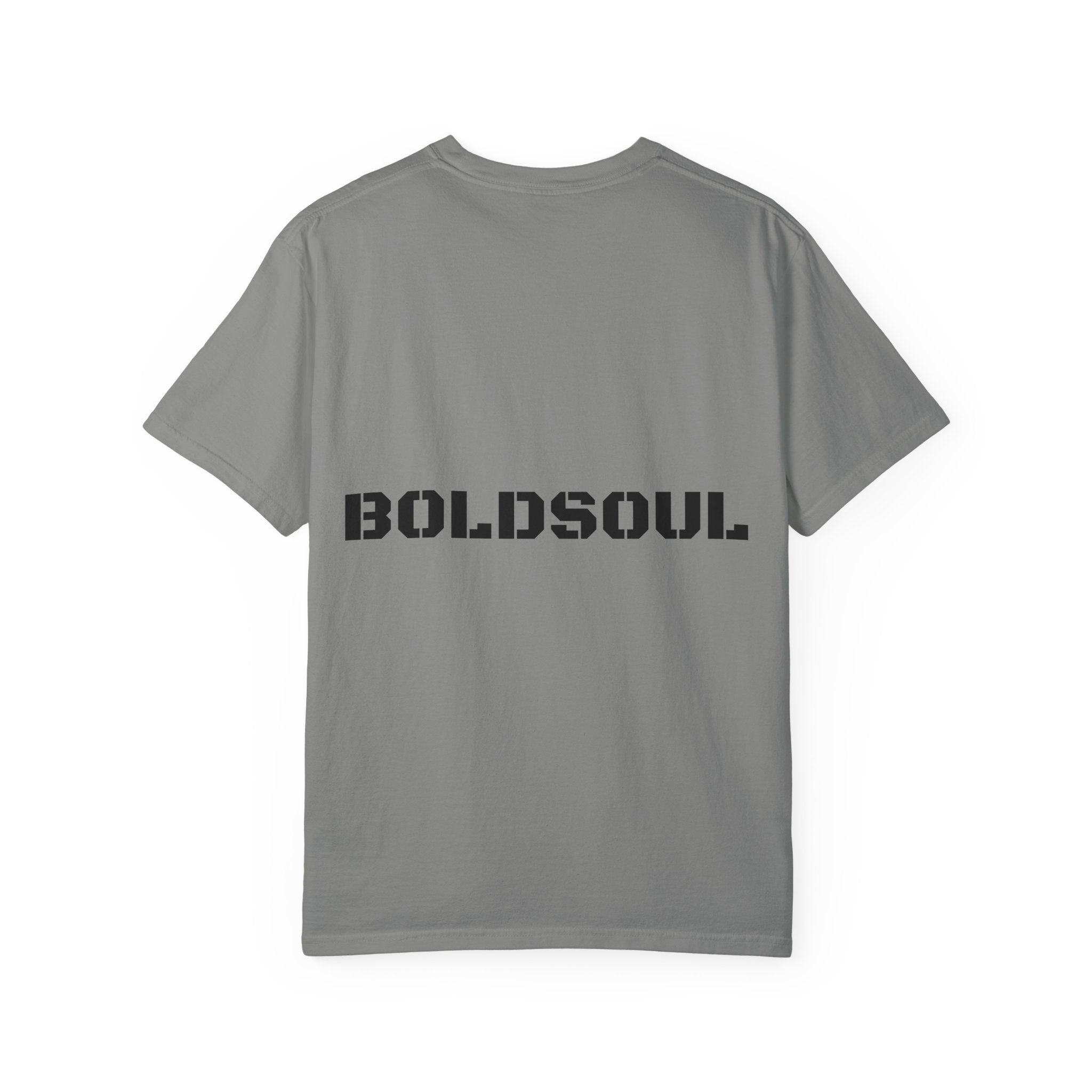 BOLDSOUL Garment-Dyed T-Shirt — Heavyweight Unisex Graphic Tee