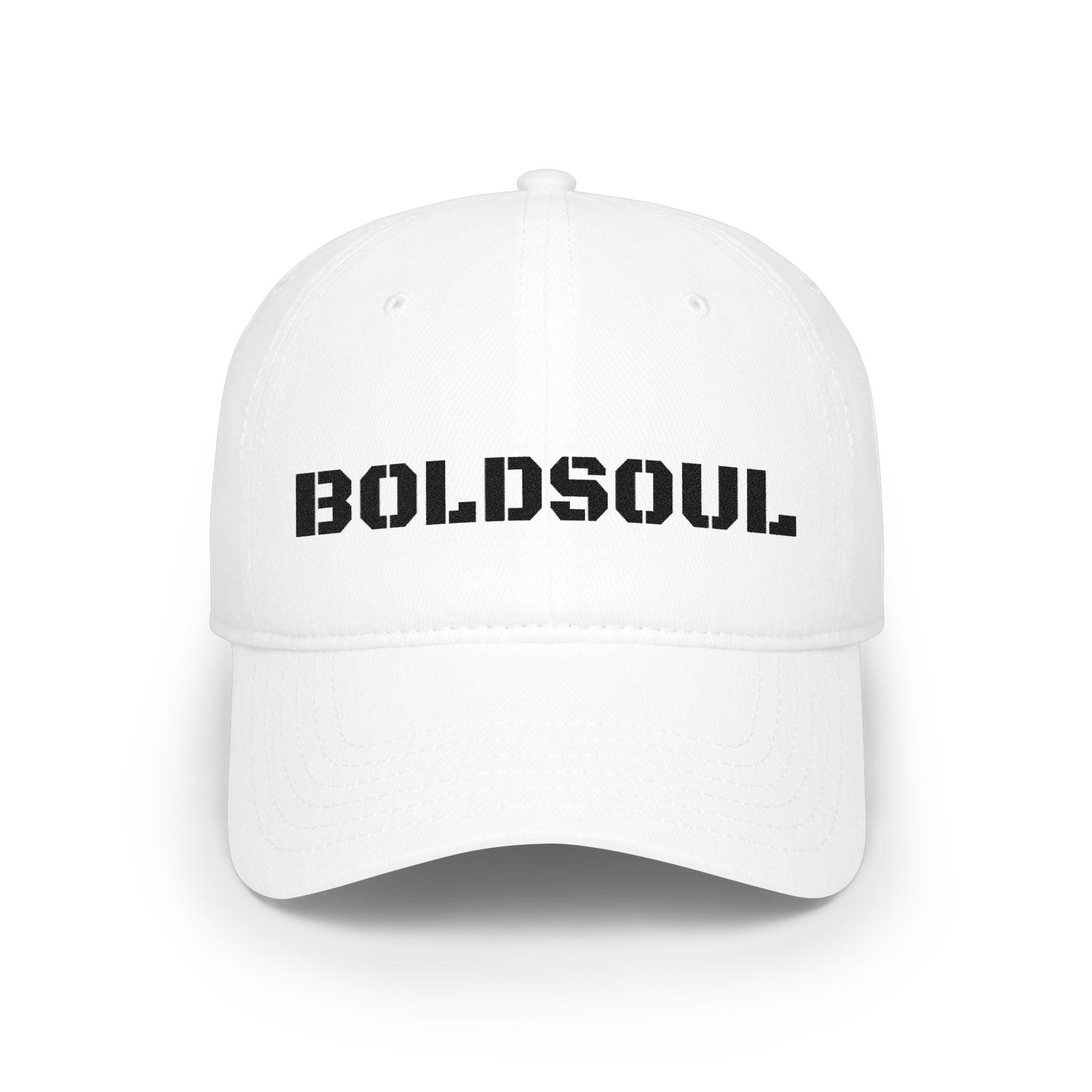 BOLDSOUL Low Profile Baseball Cap — Custom Cotton Streetwear Hat