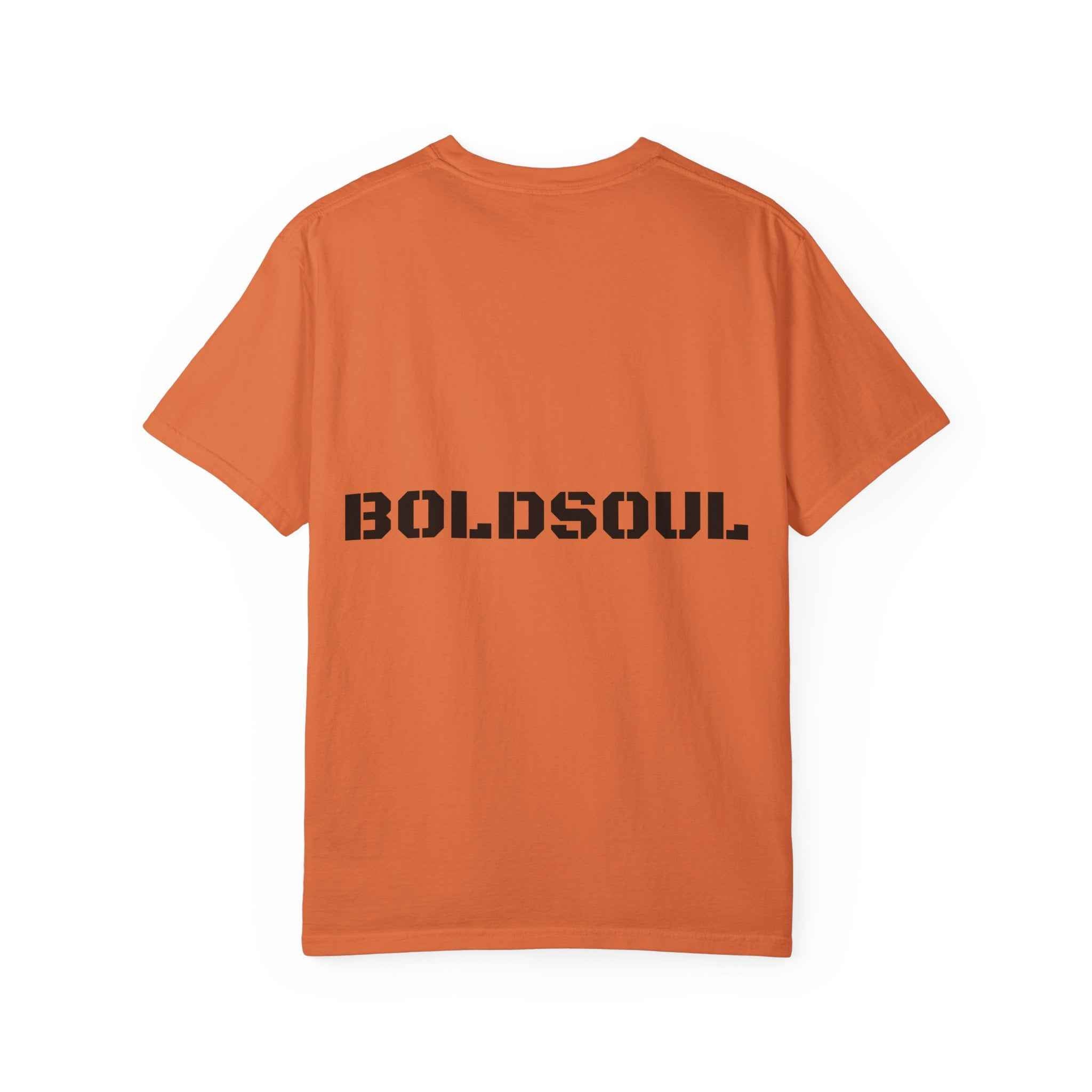 BOLDSOUL Garment-Dyed T-Shirt — Heavyweight Unisex Graphic Tee