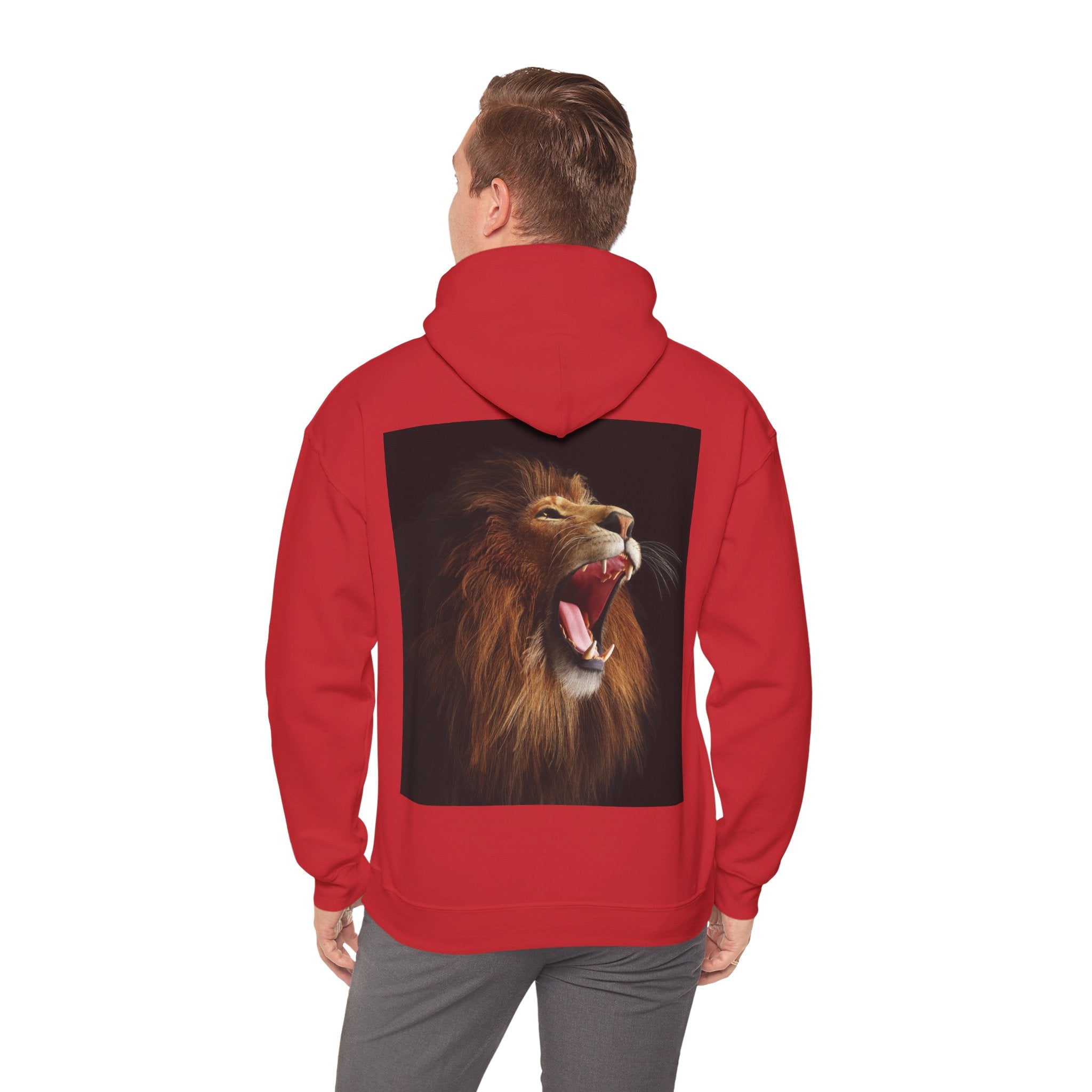 Lion Roar Hoodie — Courage & Confidence Graphic Sweatshirt