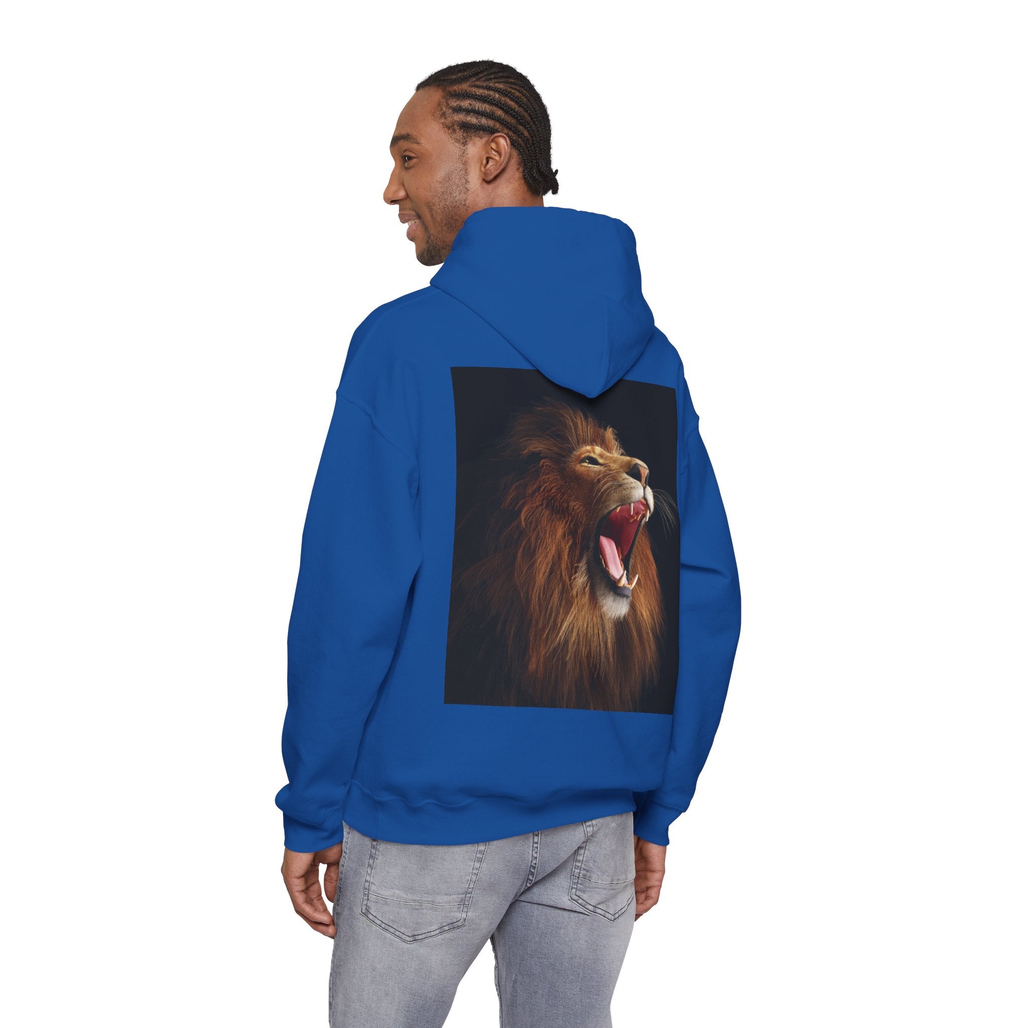 Lion Roar Hoodie — Courage & Confidence Graphic Sweatshirt