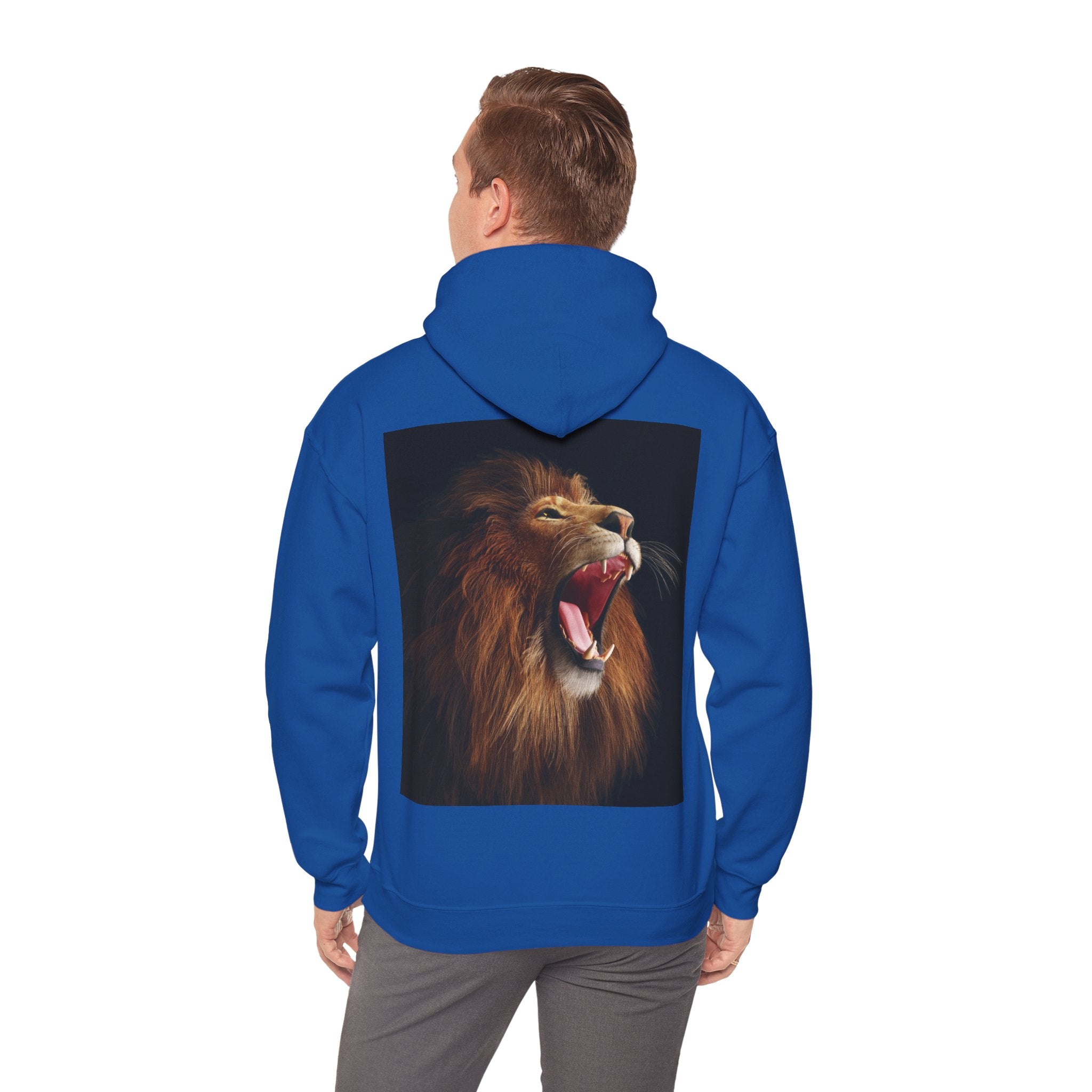 Lion Roar Hoodie — Courage & Confidence Graphic Sweatshirt