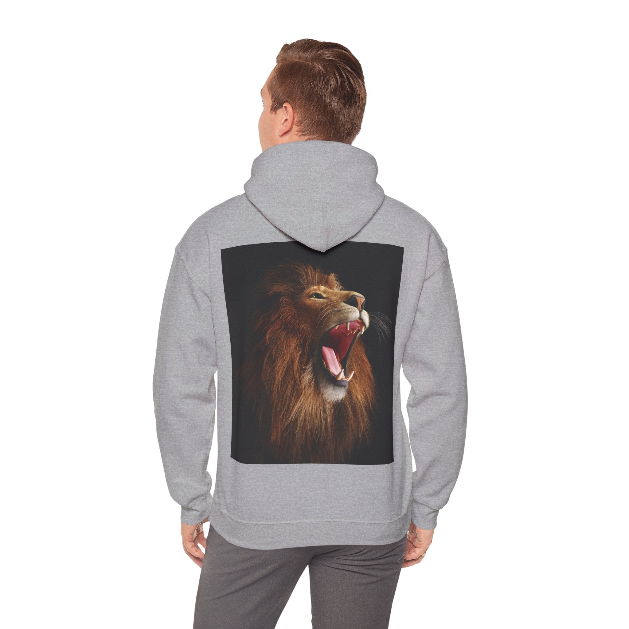 Lion Roar Hoodie — Courage & Confidence Graphic Sweatshirt