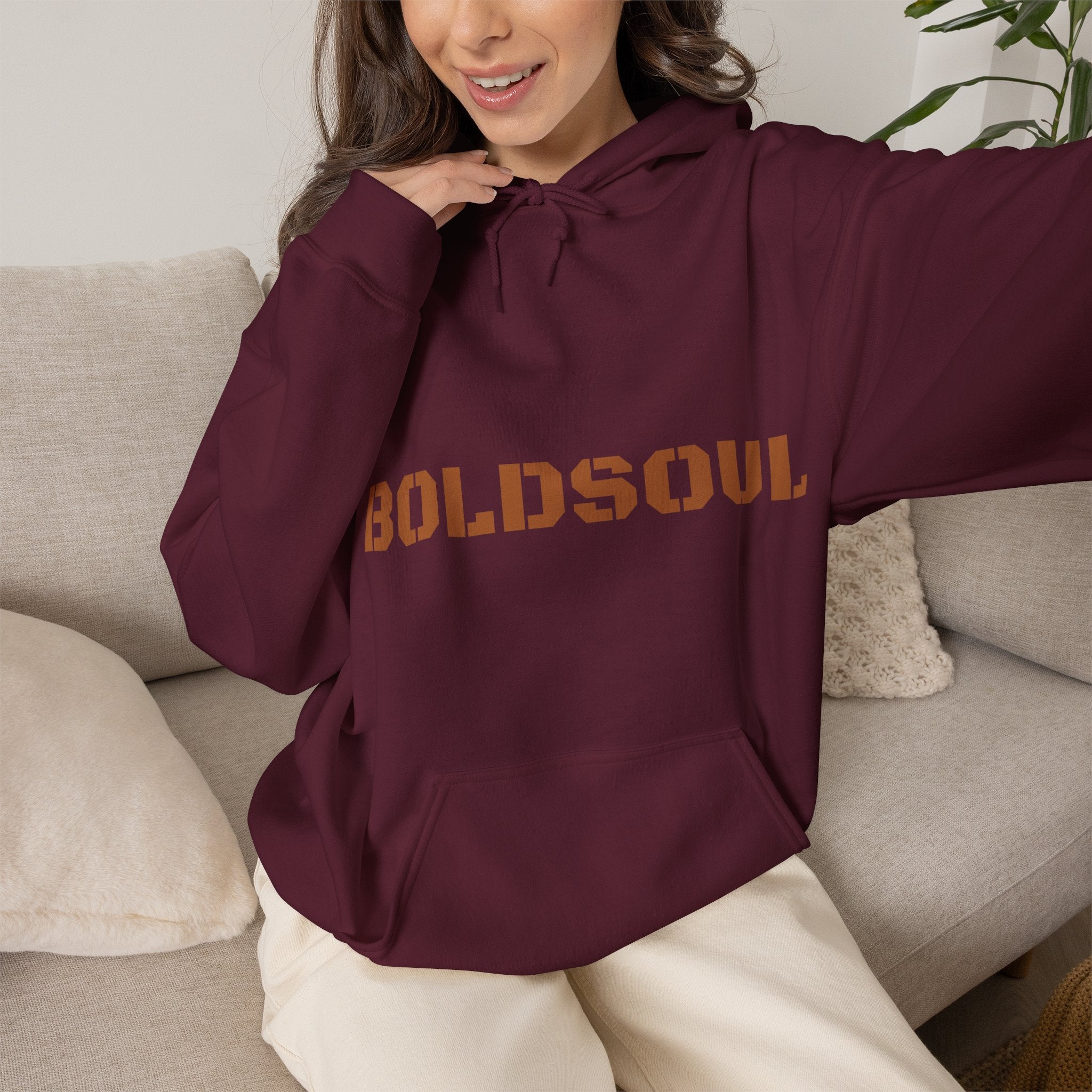 Lion Roar Hoodie — Courage & Confidence Graphic Sweatshirt