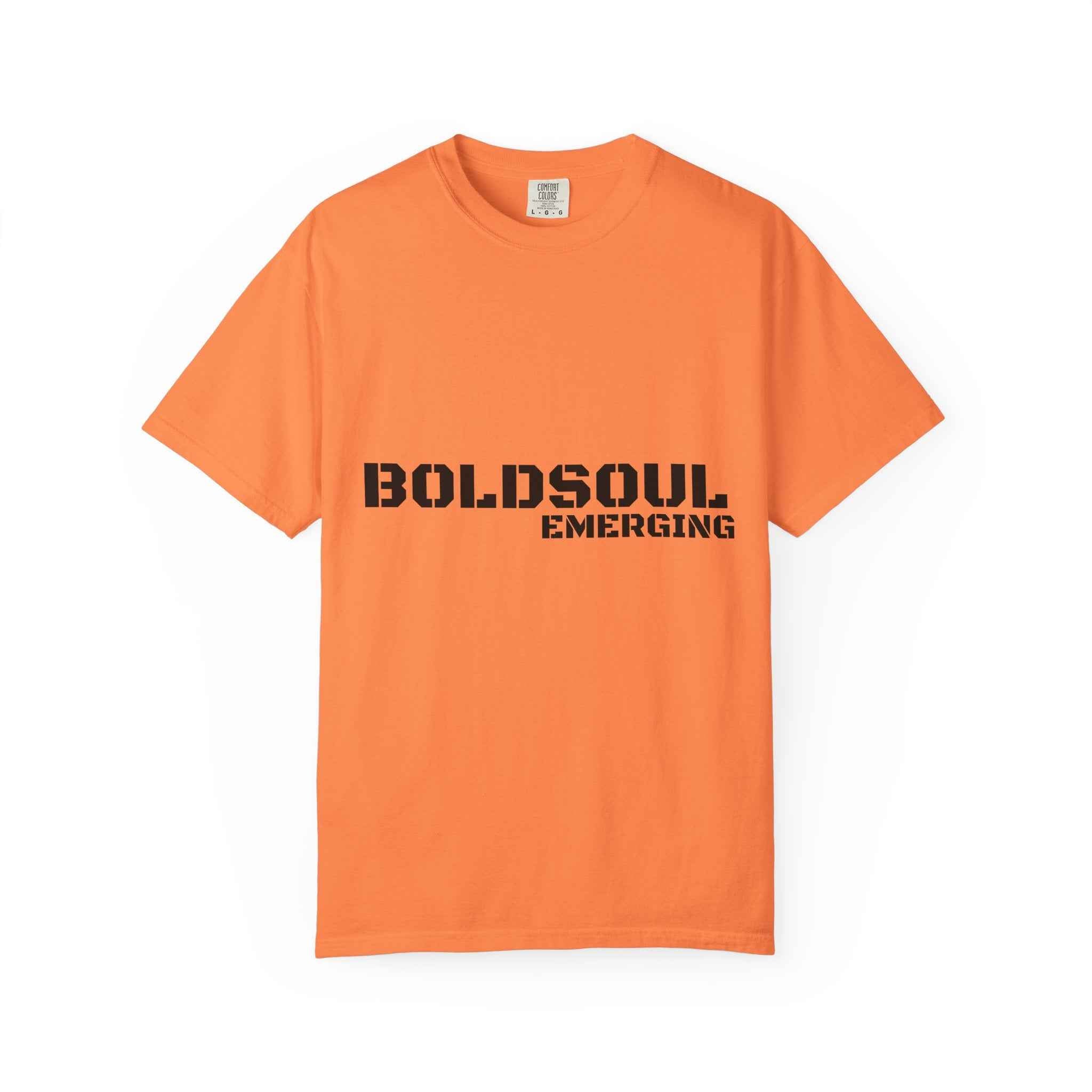 BOLDSOUL Garment-Dyed T-Shirt — Heavyweight Unisex Graphic Tee