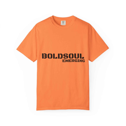 BOLDSOUL Garment-Dyed T-Shirt — Heavyweight Unisex Graphic Tee