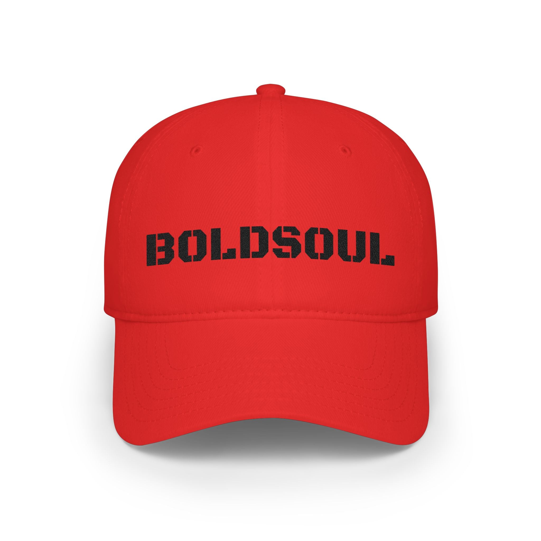 BOLDSOUL Low Profile Baseball Cap — Custom Cotton Streetwear Hat
