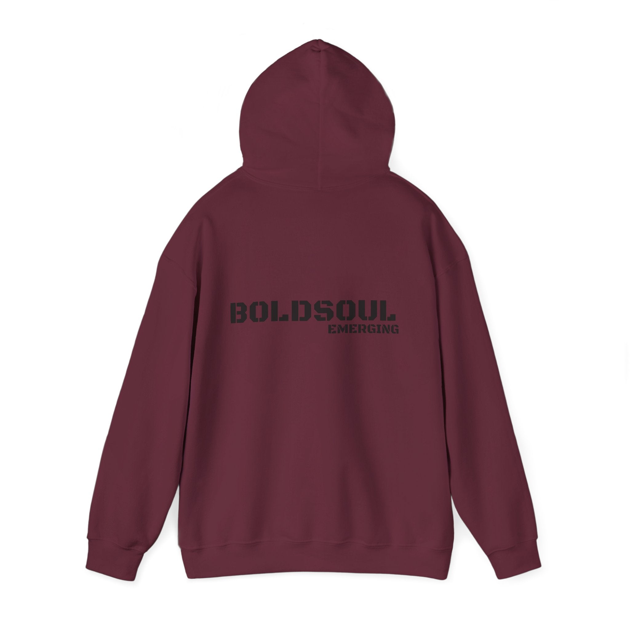 BOLDSOUL Heavyweight Hoodie — Unisex Graphic Sweatshirt for Men & Women