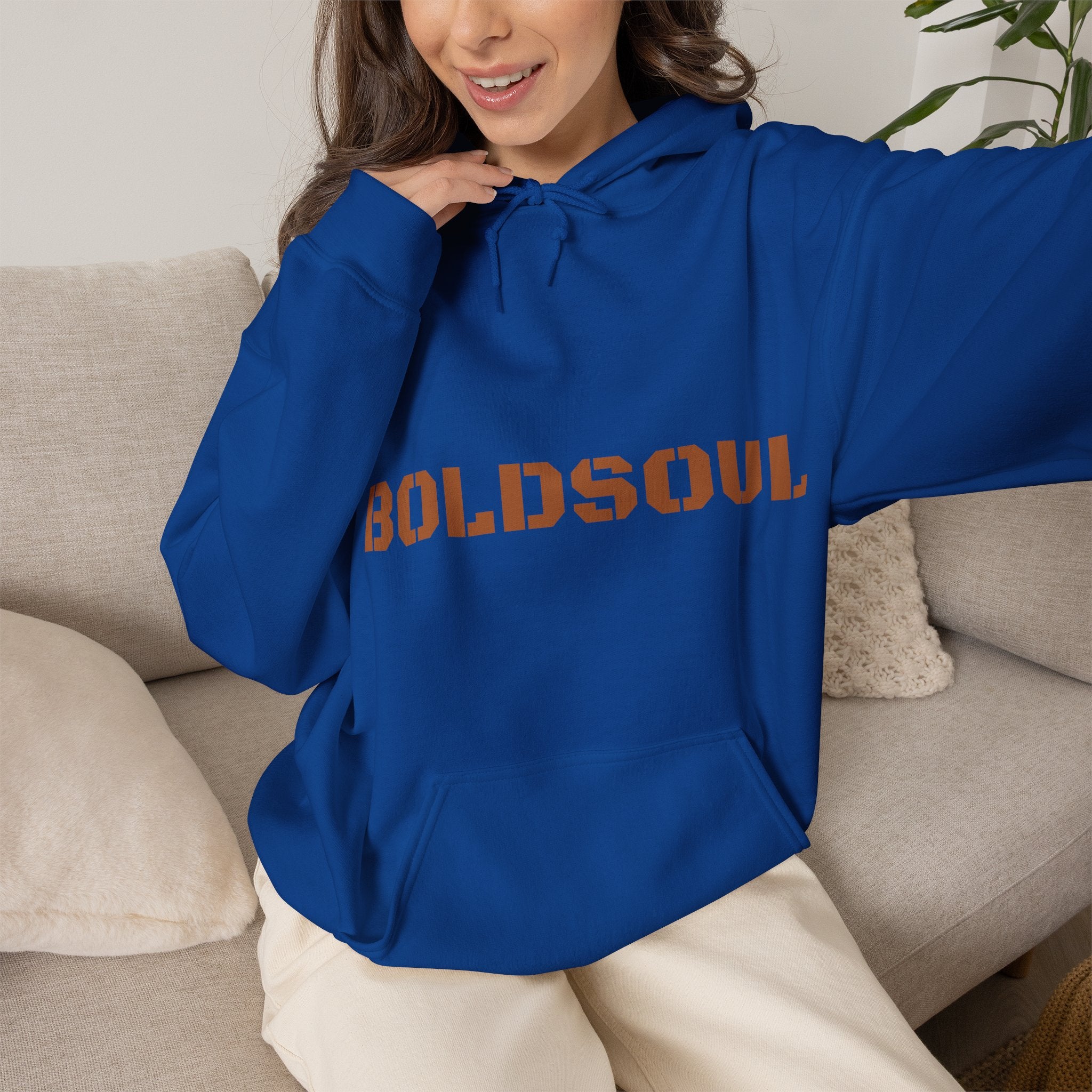 Lion Roar Hoodie — Courage & Confidence Graphic Sweatshirt