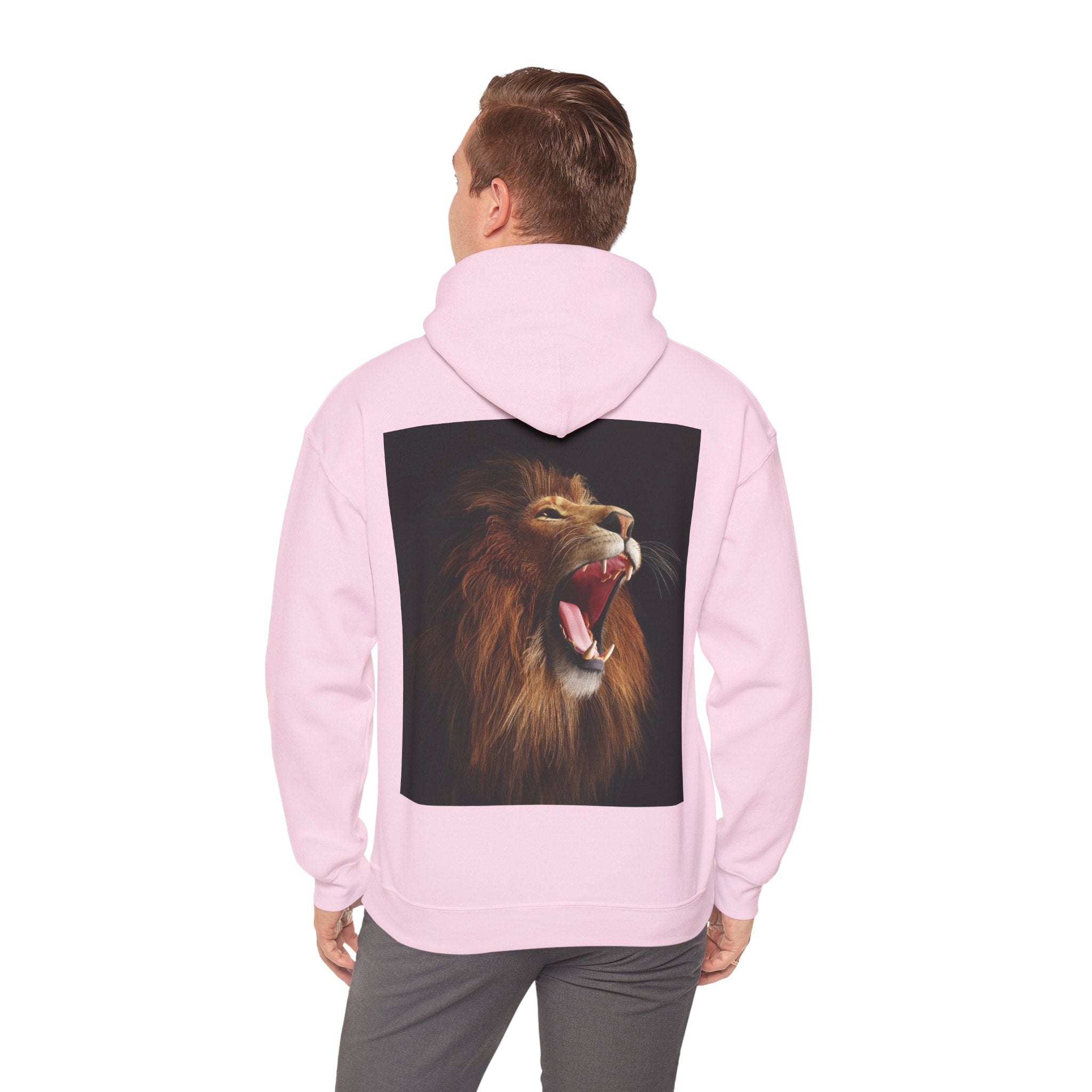 Lion Roar Hoodie — Courage & Confidence Graphic Sweatshirt