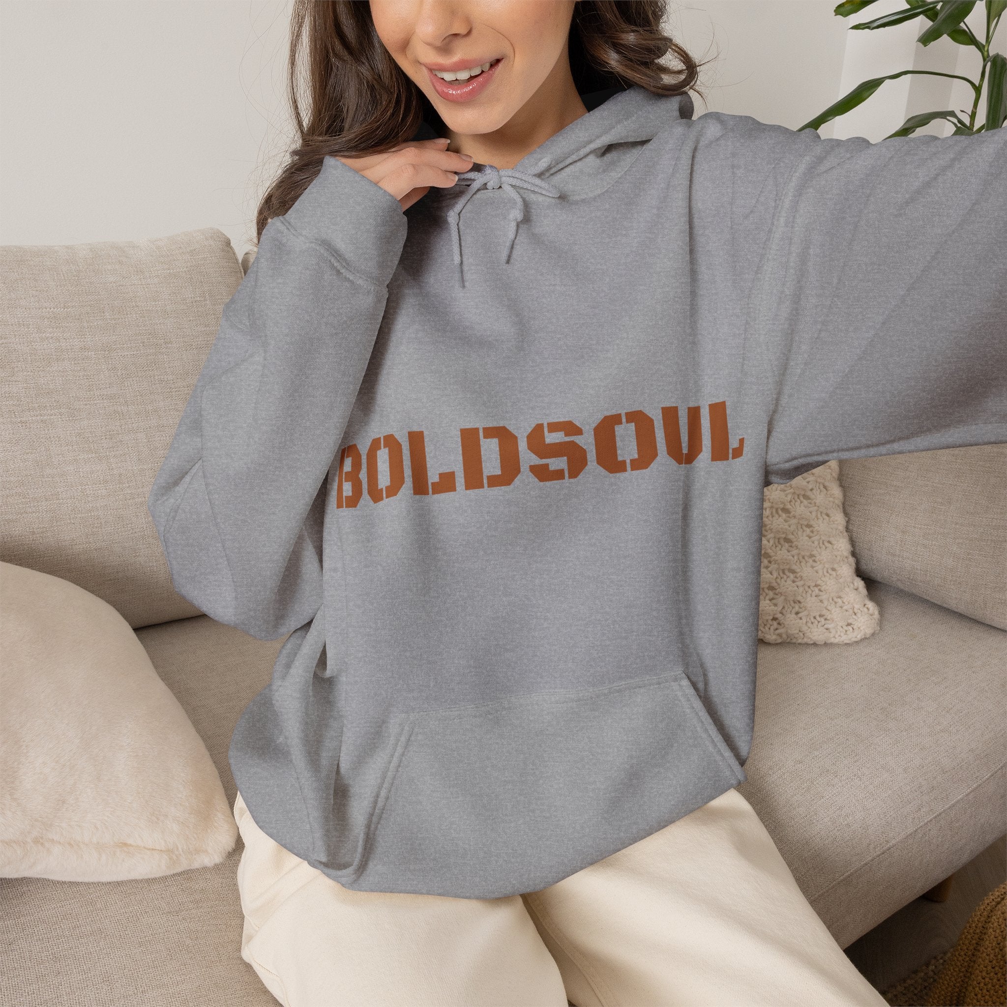 Lion Roar Hoodie — Courage & Confidence Graphic Sweatshirt