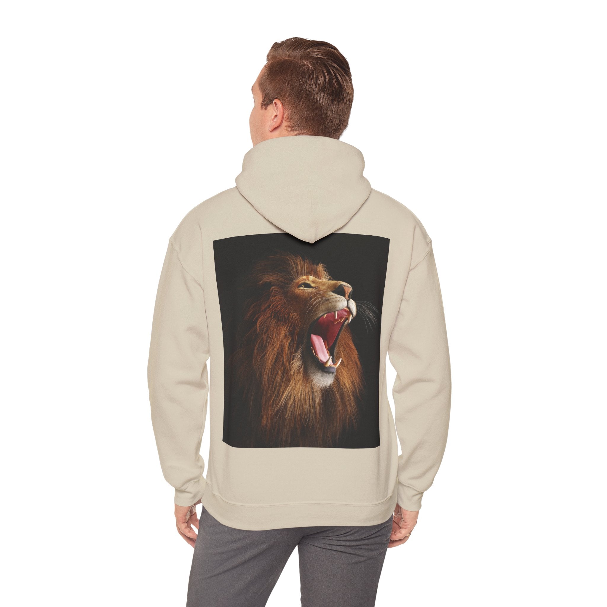 Lion Roar Hoodie — Courage & Confidence Graphic Sweatshirt