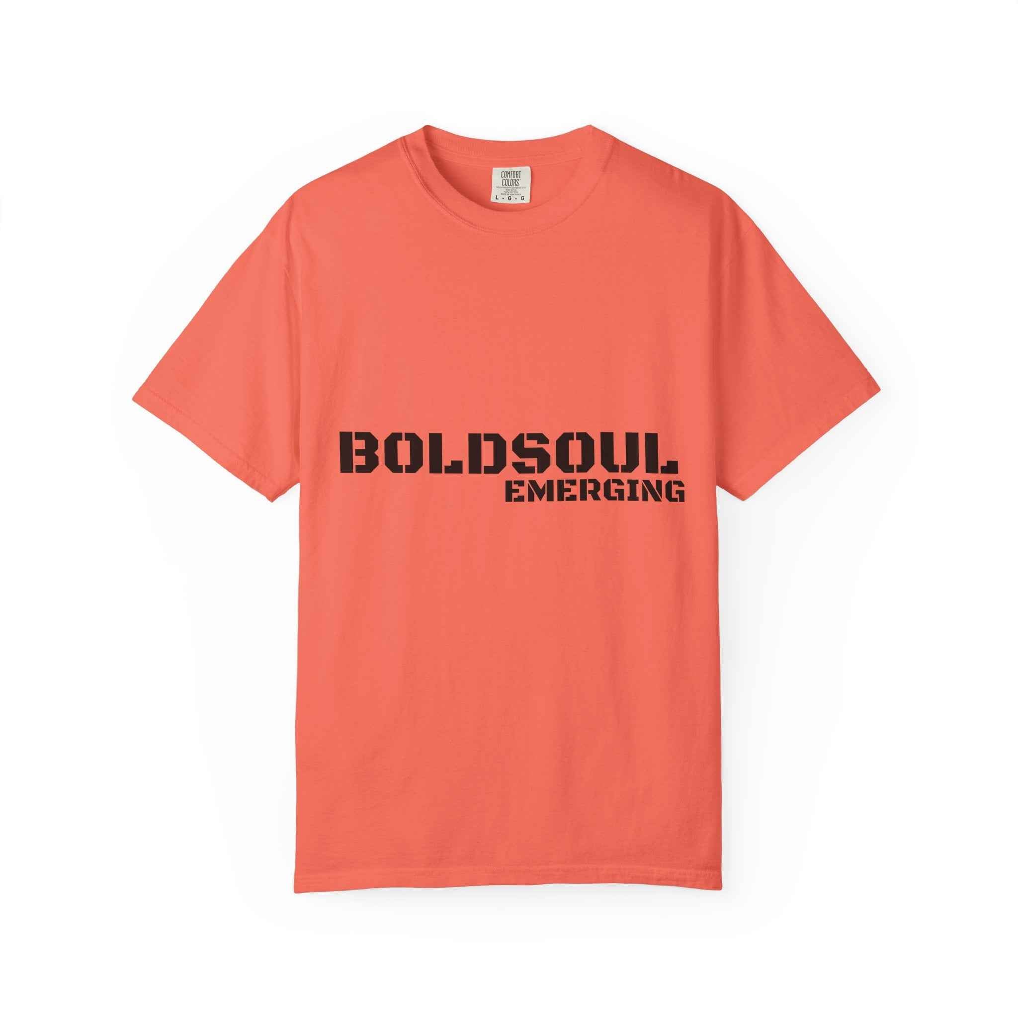 BOLDSOUL Garment-Dyed T-Shirt — Heavyweight Unisex Graphic Tee